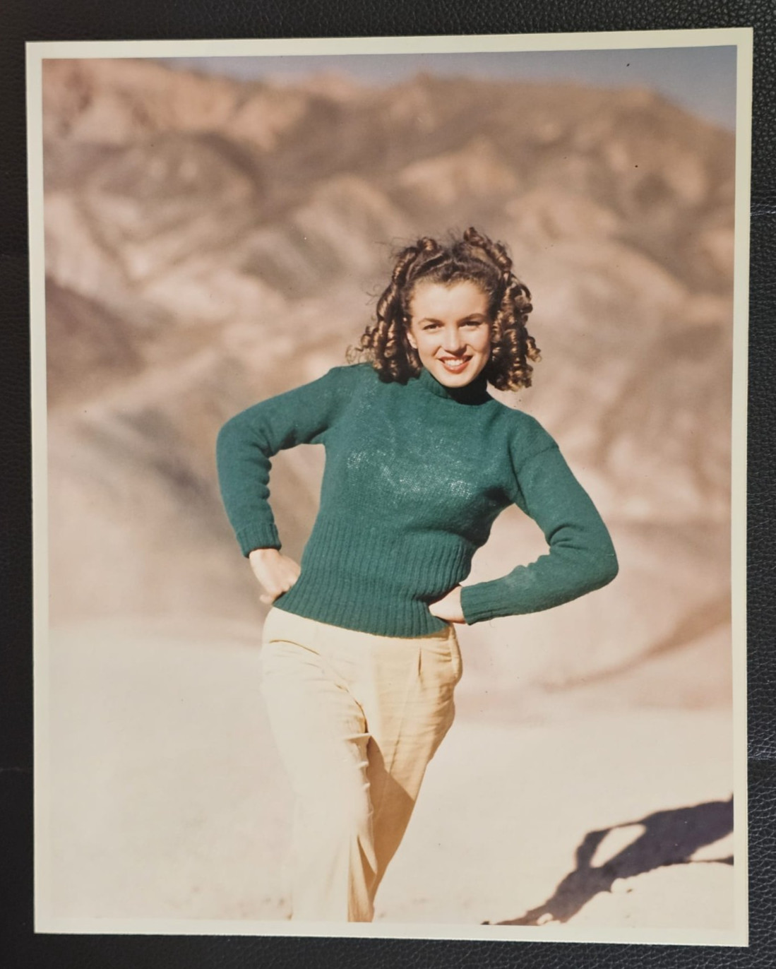1980s MARILYN MONROE STUNNING PORTRAIT ANDRE DE DIENES ORIGINAL Photo 538