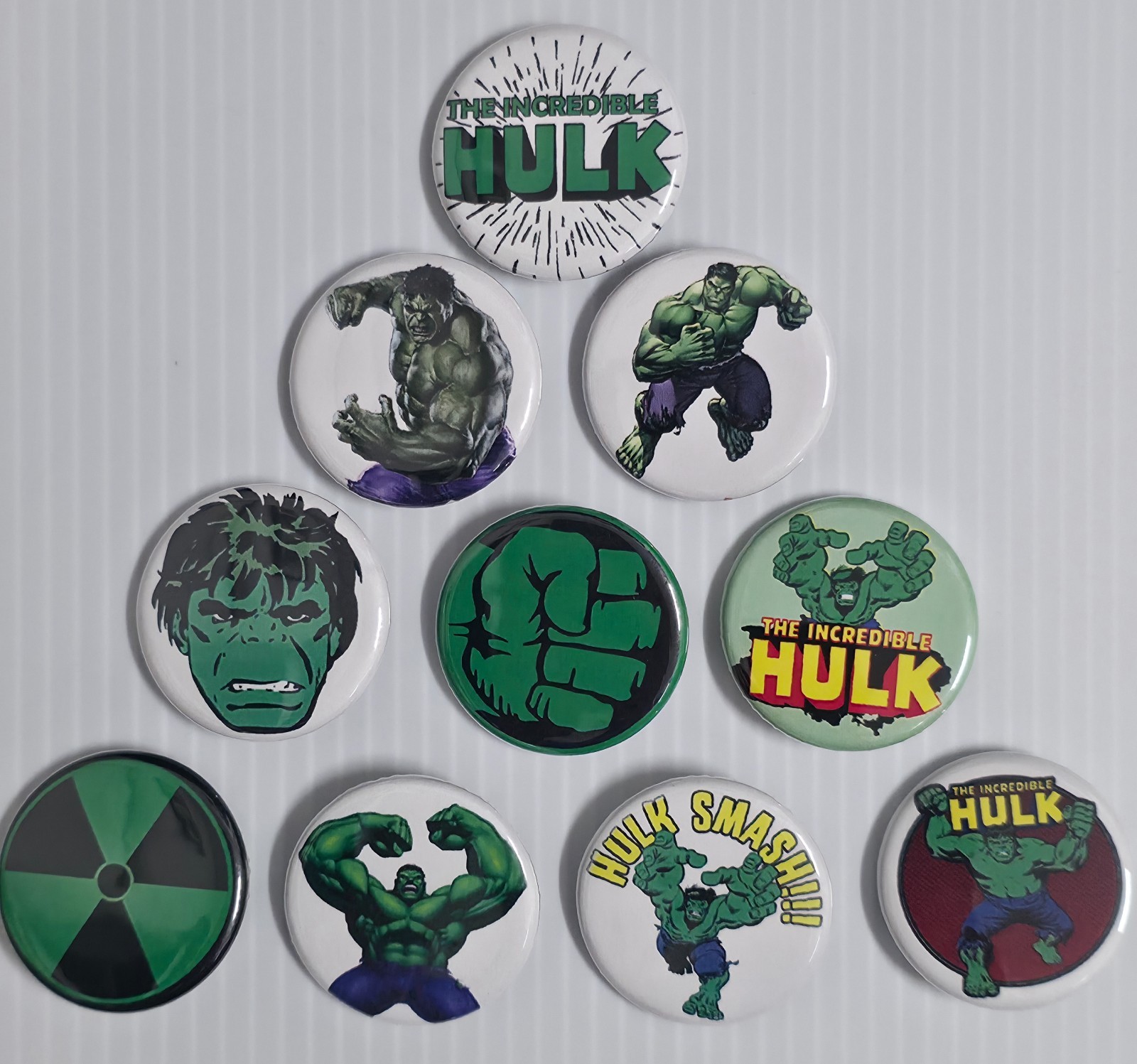 Incredible Hulk 10 Pack 1.25