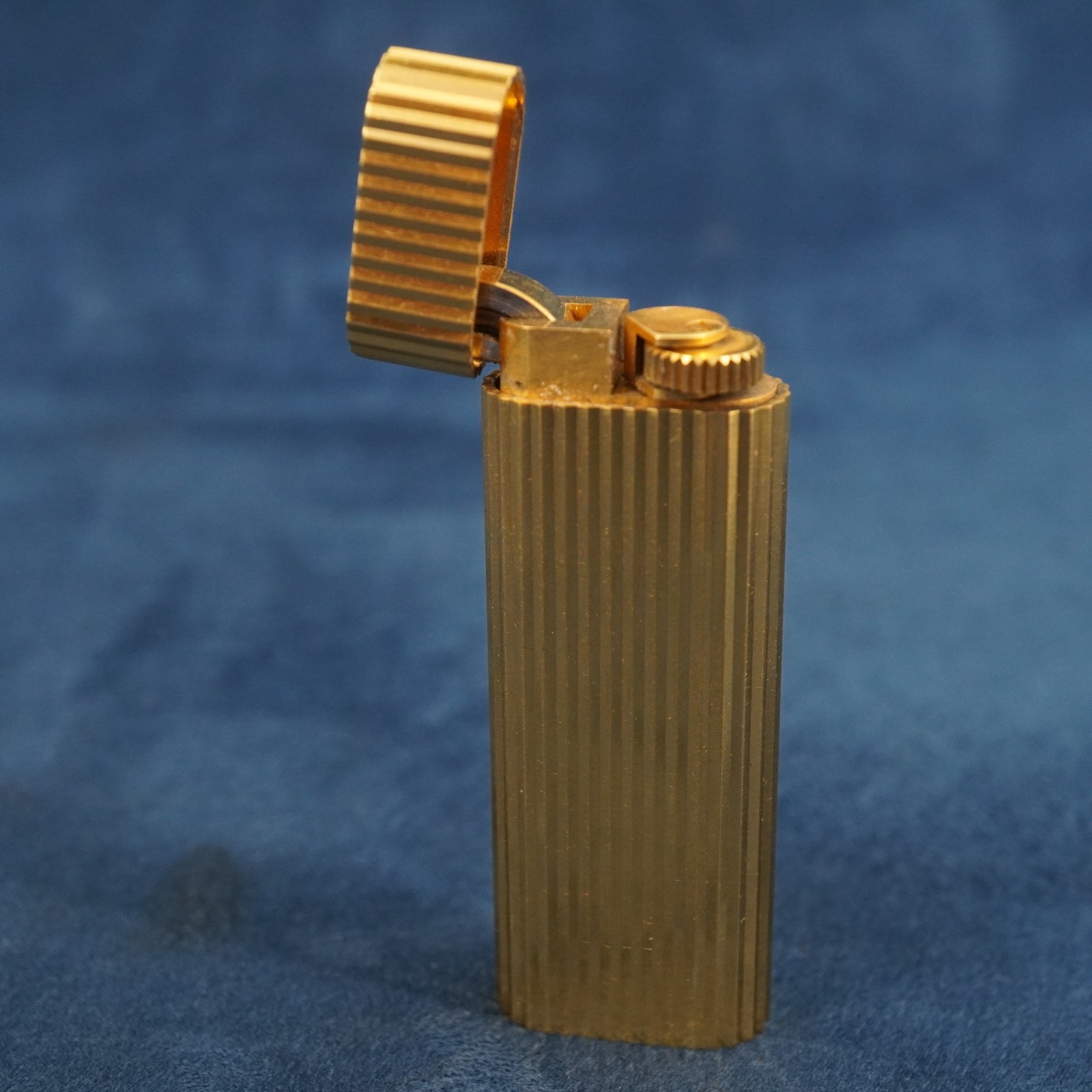 Must de Cartier Gold Plated Lighter, For Parts or Repair -  USA