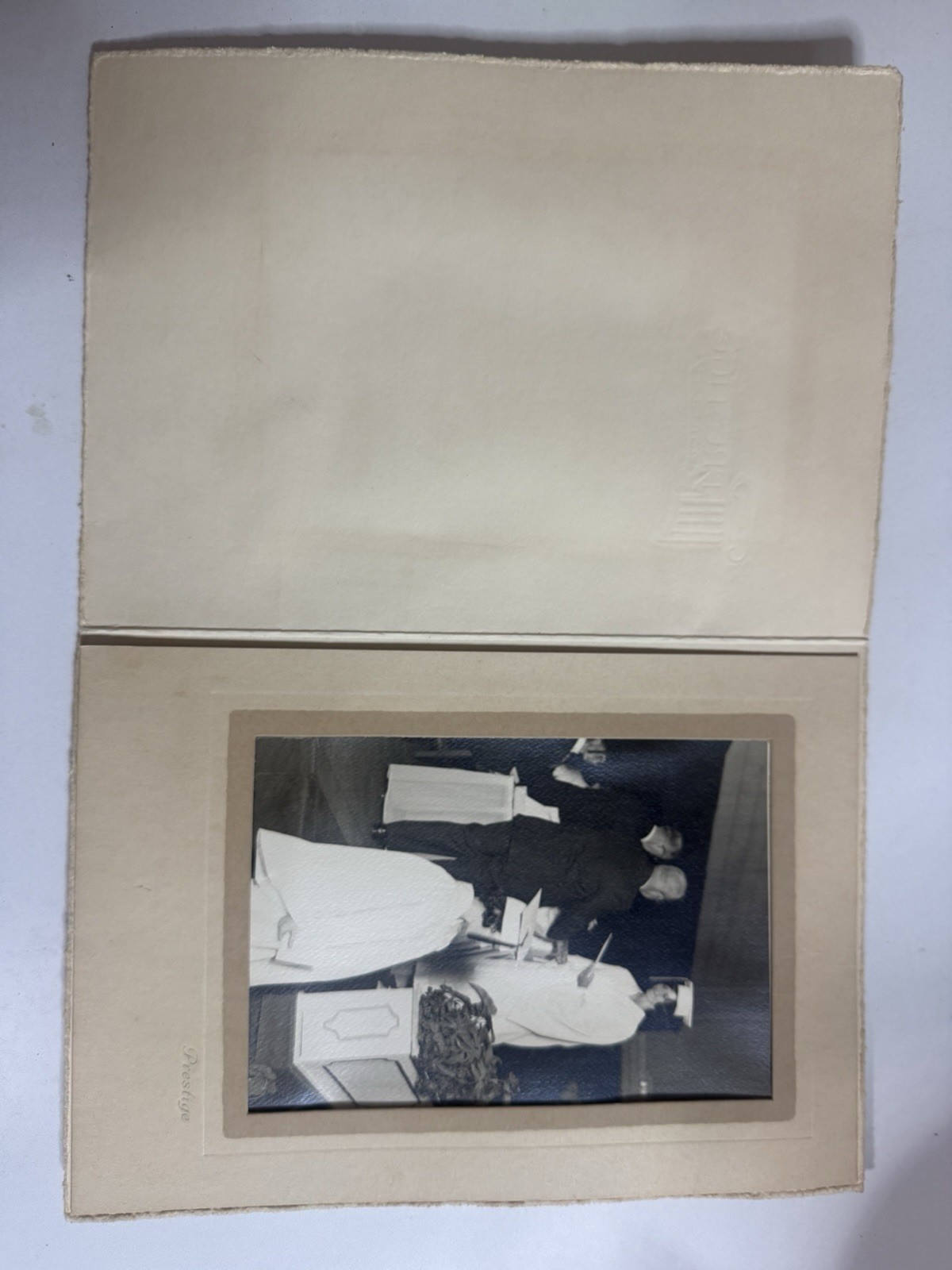 Vintage 1950s 60s Graduation Ceremony Original B&W Photo Prestige Portraits