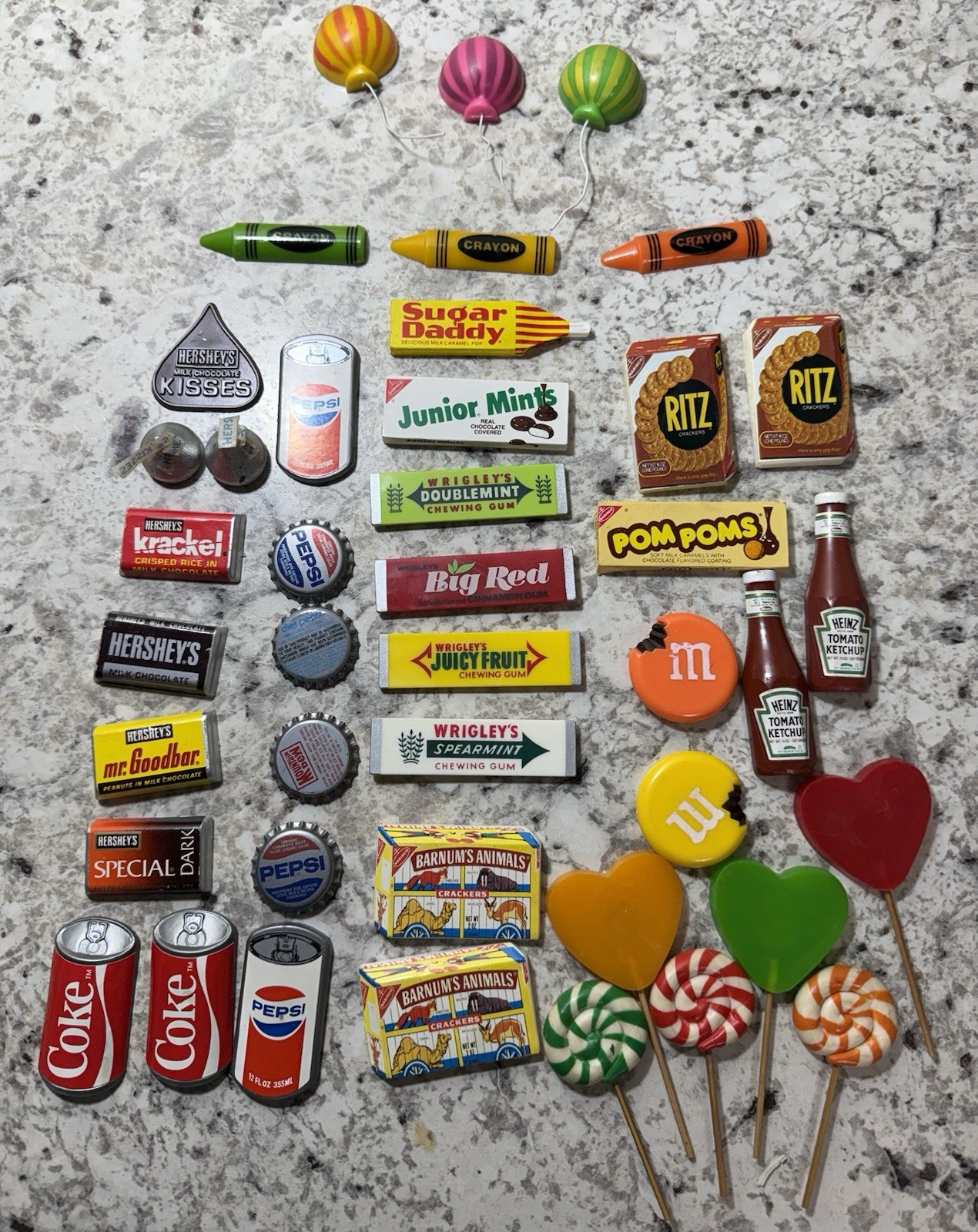 VTG 90s Advertising Magnets Lot Pepsi, Coke Sugar Daddy Oreo Heinz M&M Decor EUC VTG 90s Advertising Magnets Lot Pepsi, Coke Sugar Daddy Oreo Heinz M&M Decor EUC
