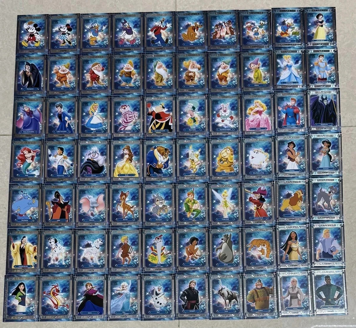 2025 kakawow cosmos Disney Trading Cards Base Set Full 1-210 Mickey Elsa