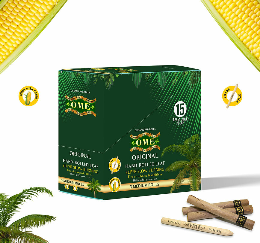 Palm leaf Pack Count 45 medium/Slim Wraps 100% Organic OME - Original Palm leaf Pack Count 45 medium/Slim Wraps 100% Organic OME - Original