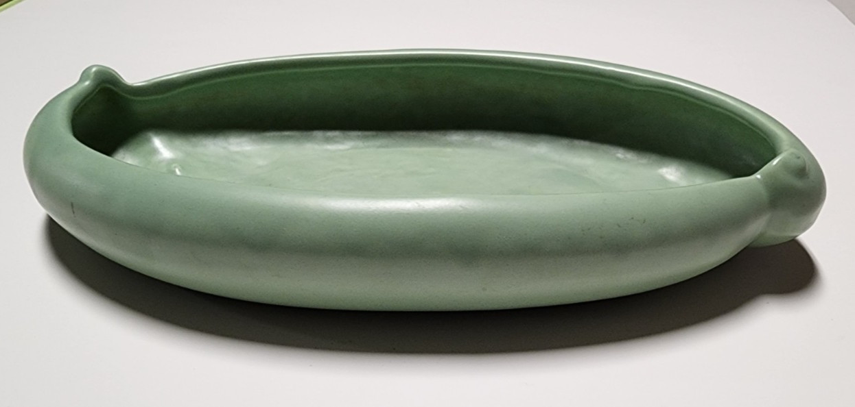 VTG HAEGER MID CENTURY MODERN SEA FOAM GREEN SERVER
