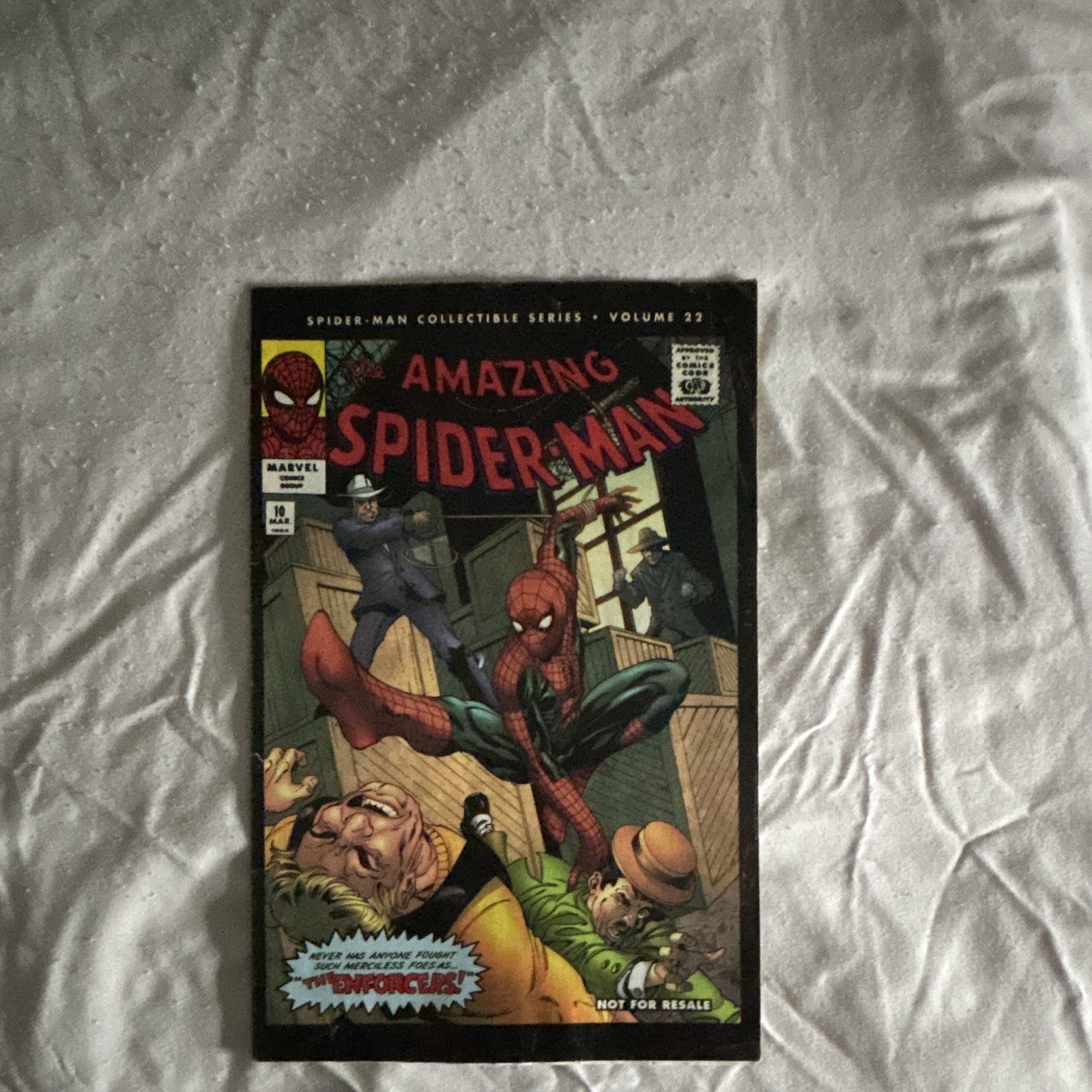 The Amazing Spiderman “The Enforcers” Vol 22 (1964) Comic Book Not For Resale The Amazing Spiderman “The Enforcers” Vol 22 (1964) Comic Book Not For Resale