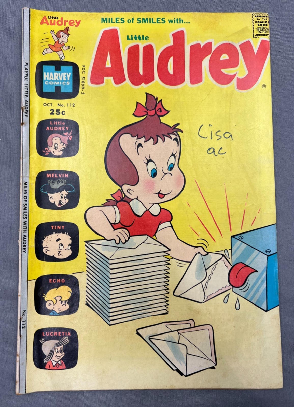 Vintage Comic Book Little Audrey No. 112 October