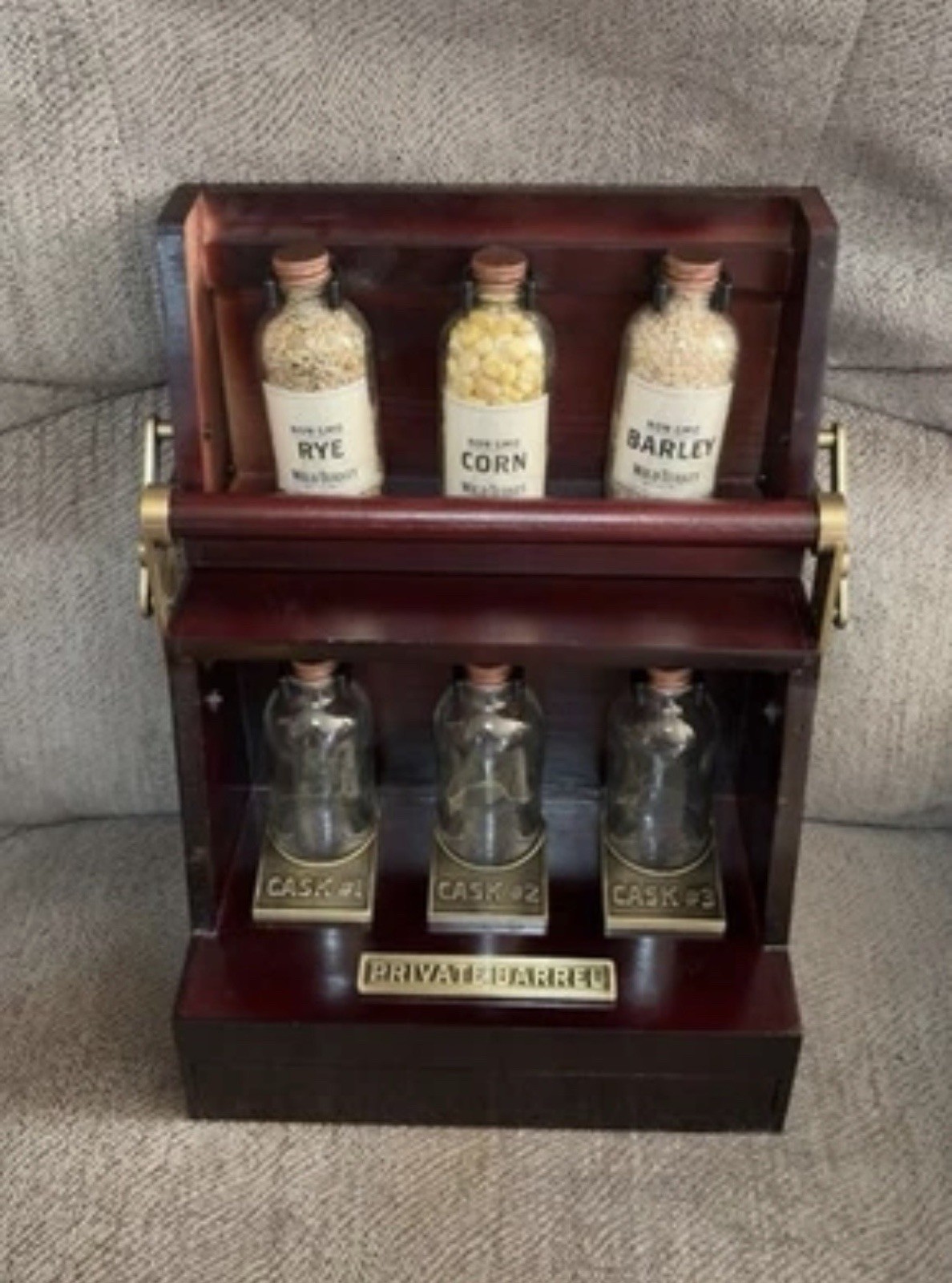 Wild Turkey Private Barrel Sampling Kit w/ Grains & Tasting Casts RARE