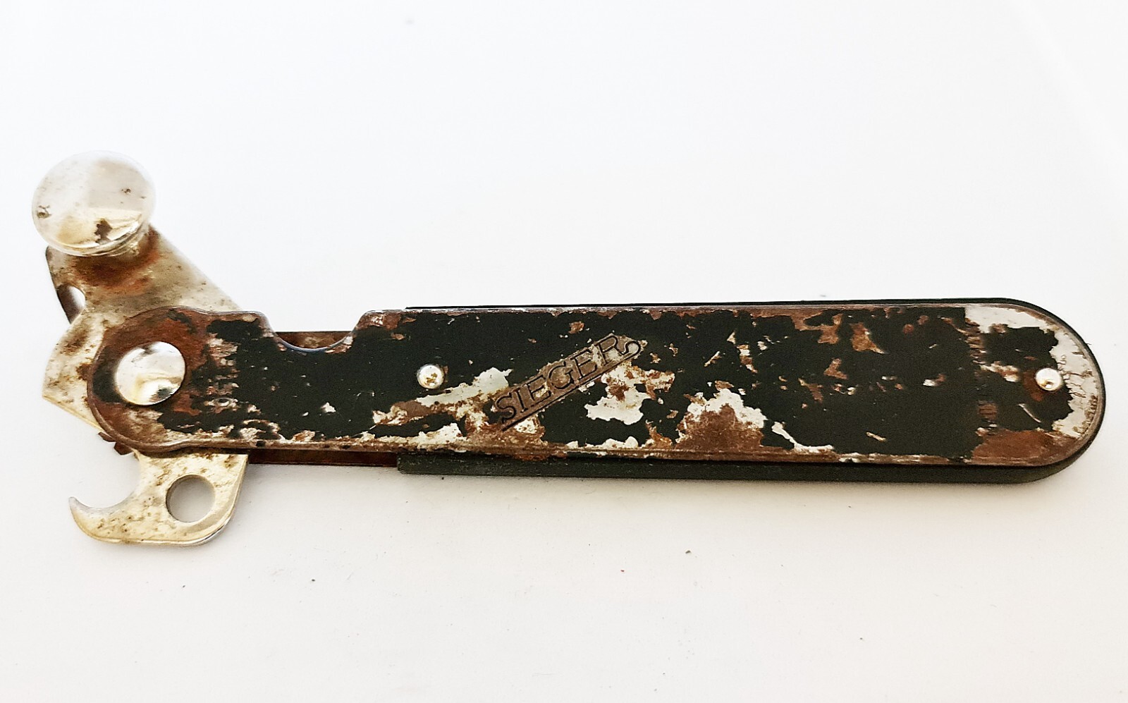 VINTAGE AUTHENTIC ORIGINAL WW2 GERMAN ARMY WEHRMACHT SIEGER OELEN CAN OPENER
