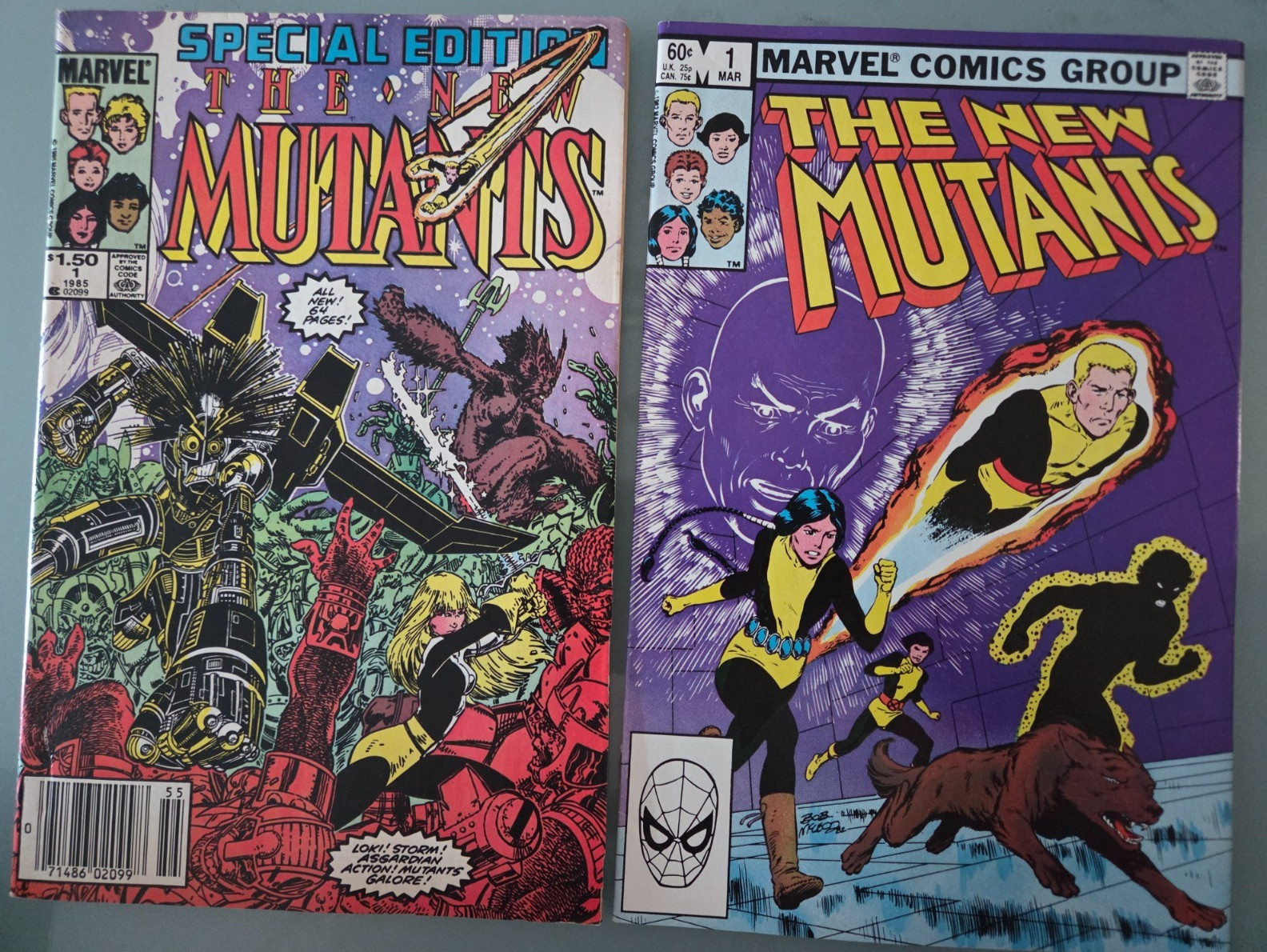 NEW MUTANTS SET OF 64 ISSUES (1983) MARVEL COMICS RANGING #1-100 ROB LIEFELD