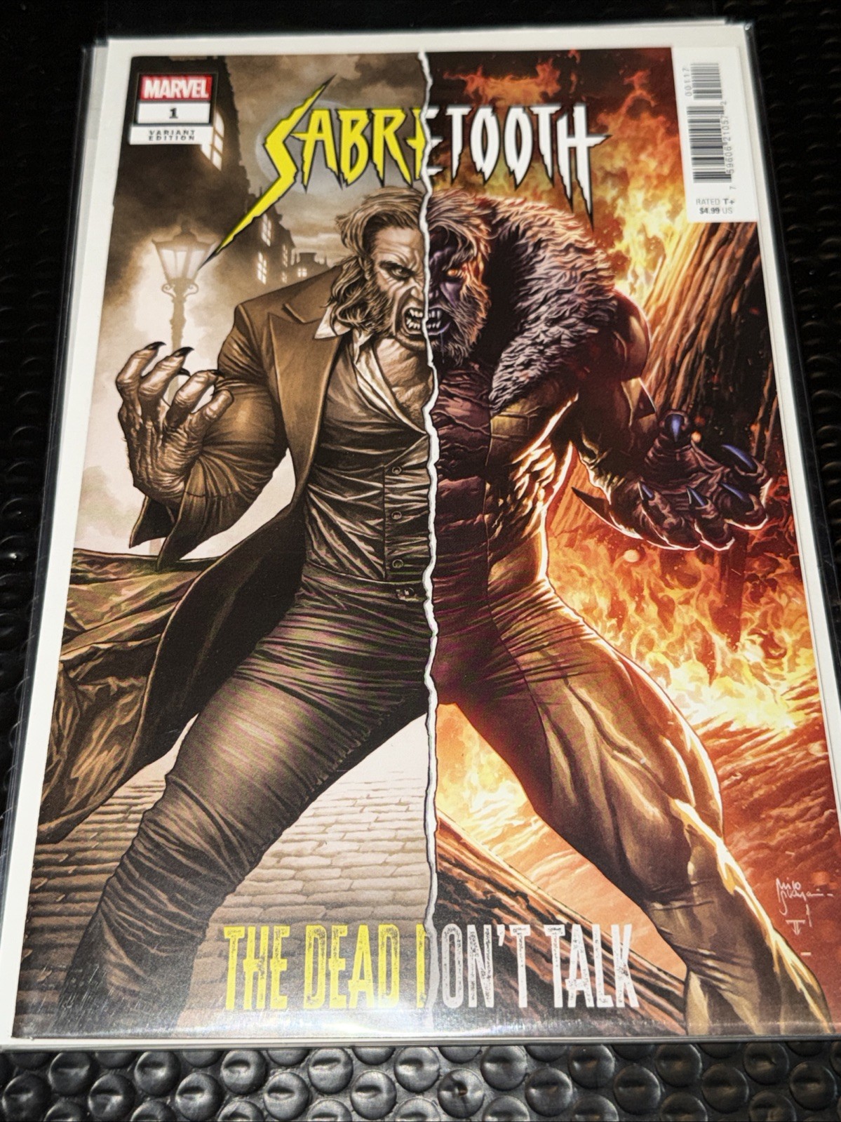 SABRETOOTH #1 THE DEAD DON'T TALK 1:25 MICO SUAYAN VARIANT EDITION MARVEL 2024