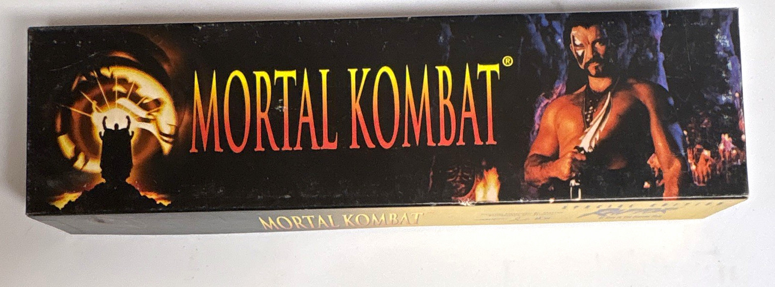 Mortal Kombat UC750-MK Replica Dagger Knife w/ Sheath & Box, Black/Silver