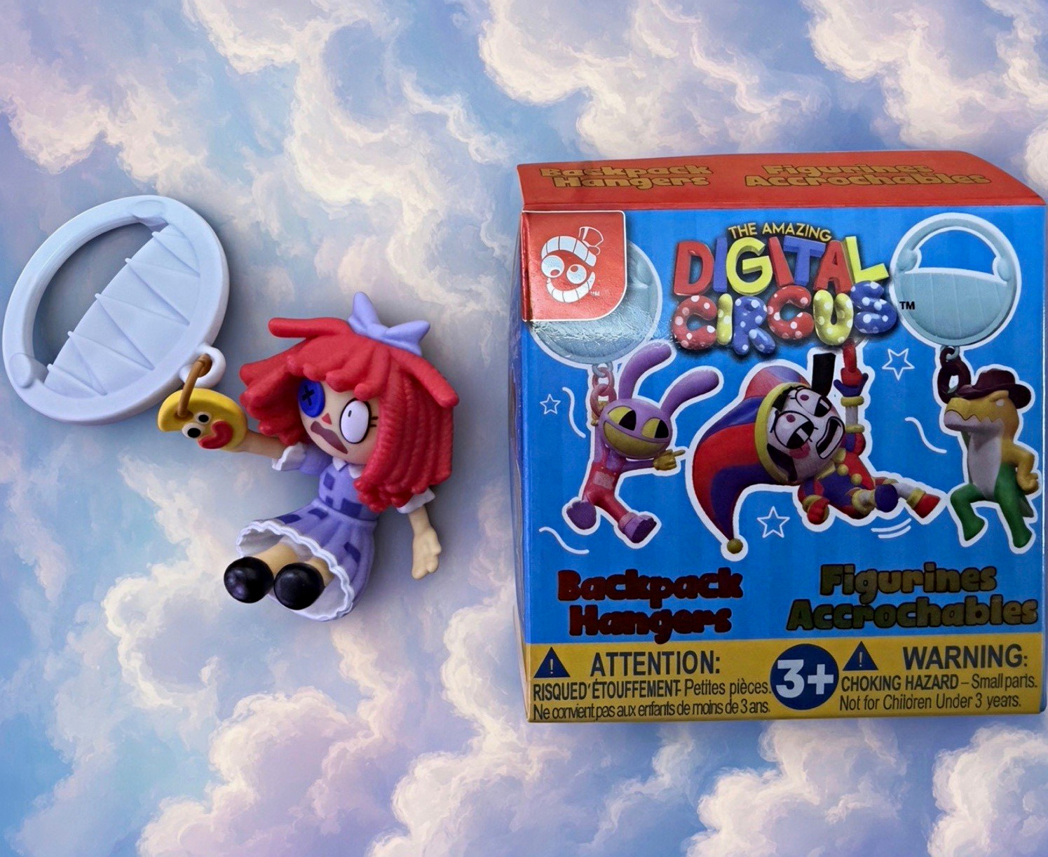 The Amazing Digital Circus Ragatha backpack hanger Mini Figure