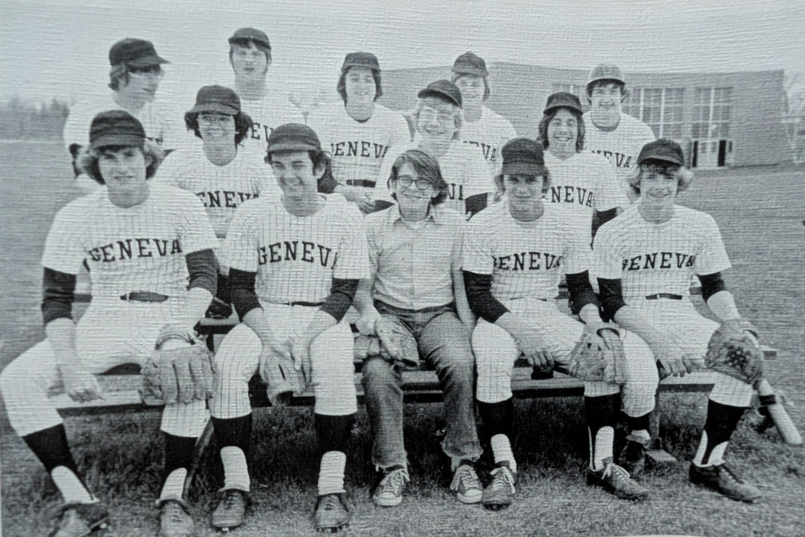 1974 Geneva NY High School Yearbook - THE SENECA SAGA / Clean / No Writing