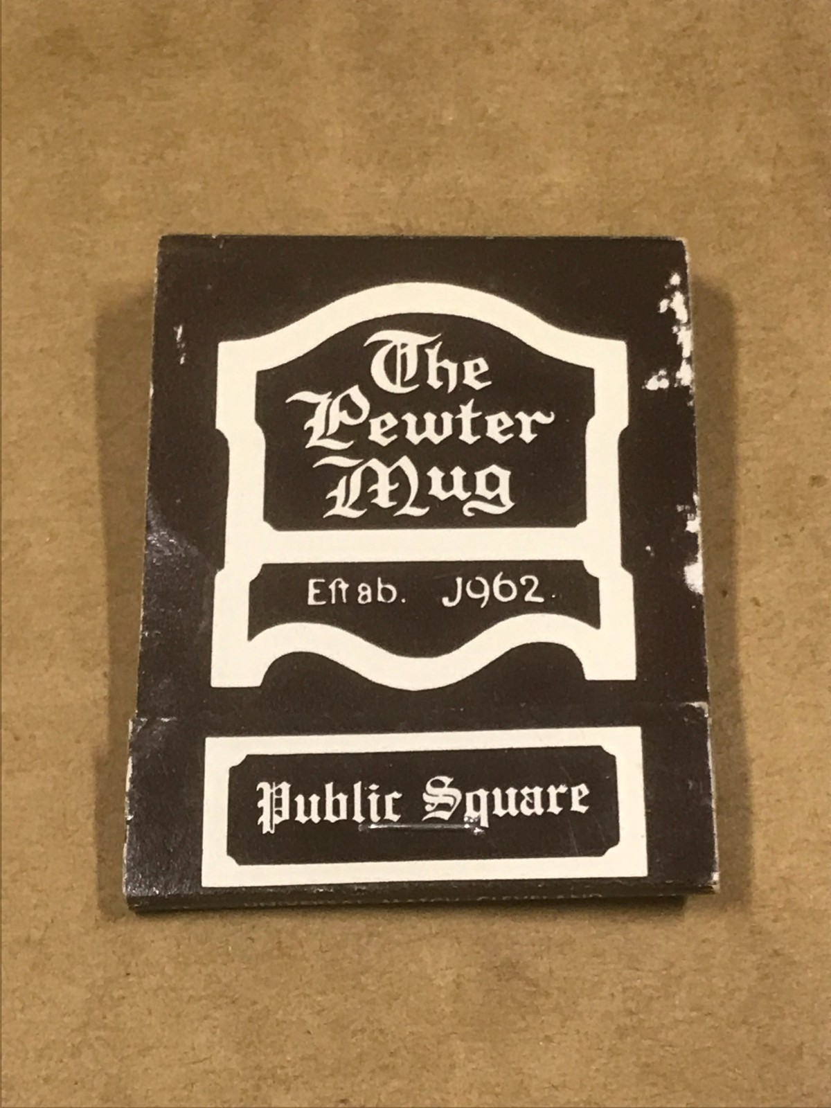 Vintage New/Unstruck The Pewter Mug - Matchbook, Matchcover Vintage New/Unstruck The Pewter Mug - Matchbook, Matchcover
