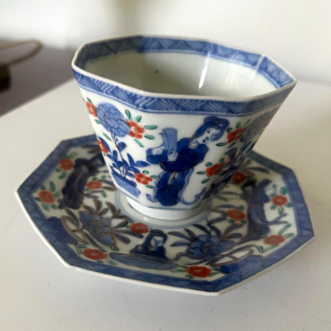 Antique Japanese Zoshuntei Miho-zo porcelain Edo period 1603-1867.Rare piece