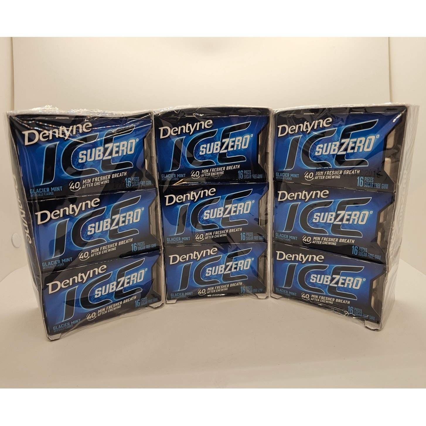 Dentyne Ice Sub Zero Glacier Mint sugar-free gum COLLECTIBLE Dentyne Ice Sub Zero Glacier Mint sugar-free gum COLLECTIBLE