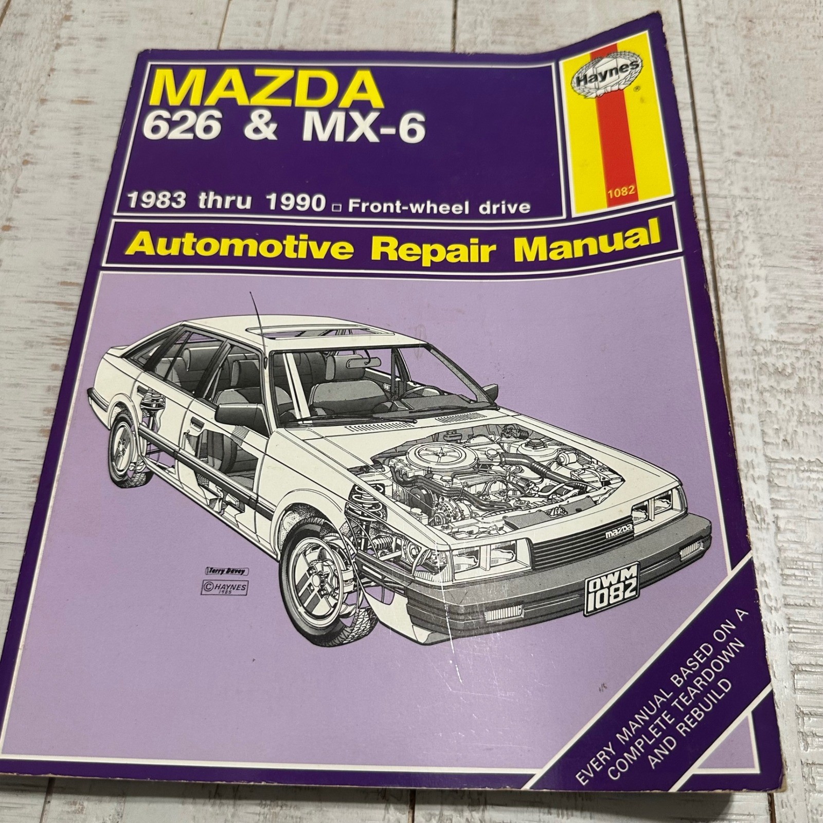 Mazda 626 MX-6 1983-1990 Haynes Automotive Repair Manual 1082 DIY Guide Mazda 626 MX-6 1983-1990 Haynes Automotive Repair Manual 1082 DIY Guide