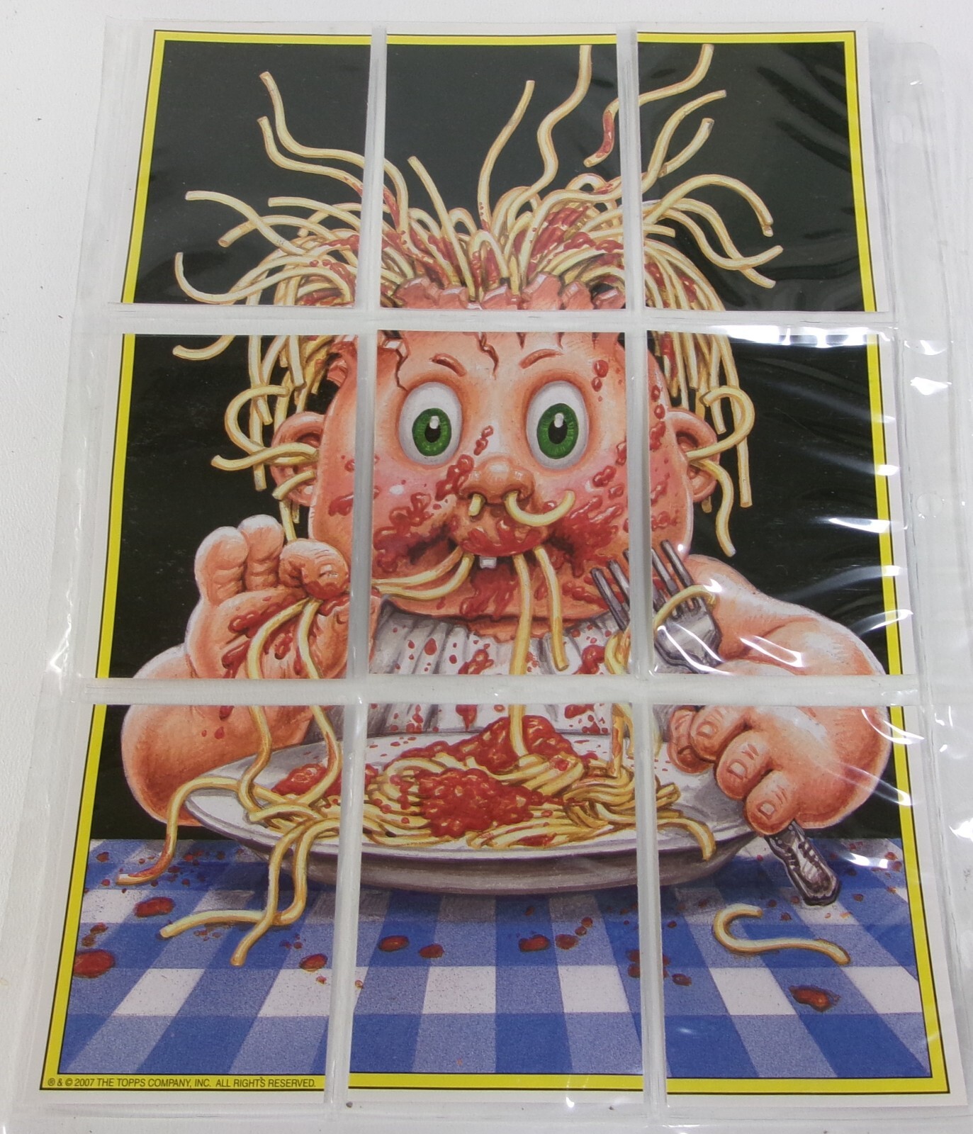Garbage Pail Kids Rasta Roni Toni Puzzle Cards 2007 Complete Topps Set