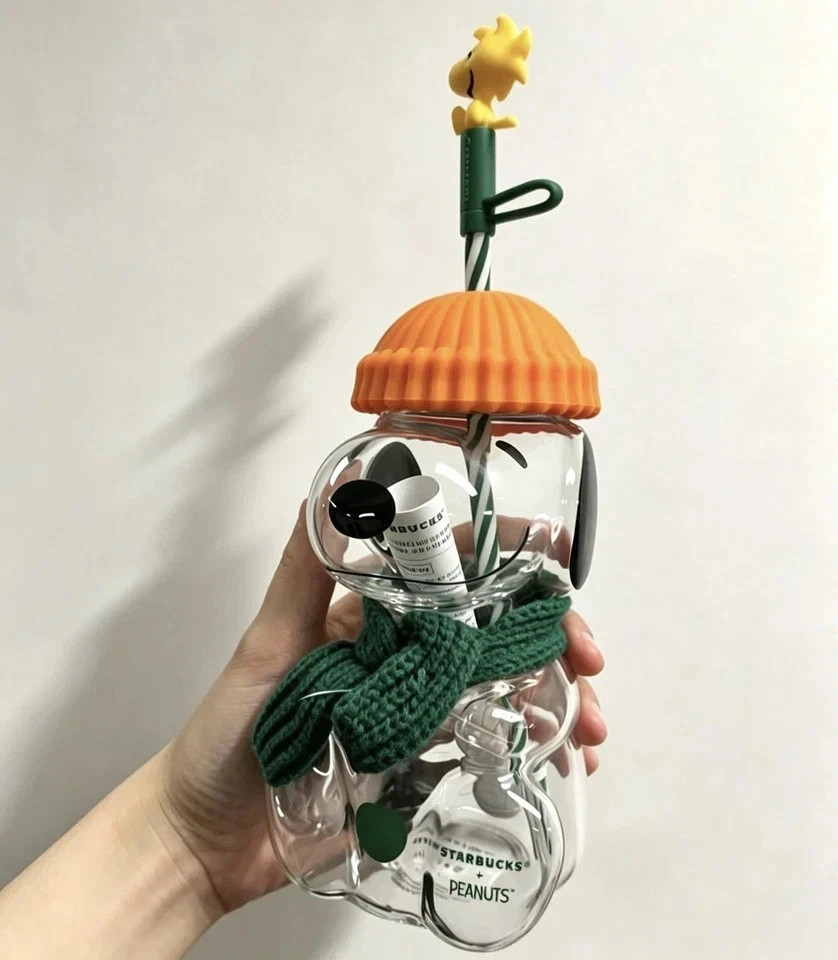 Hot NEW 2026 Starbucks x Snoopy Collectible Glass Cold Cup Special Edition -US-