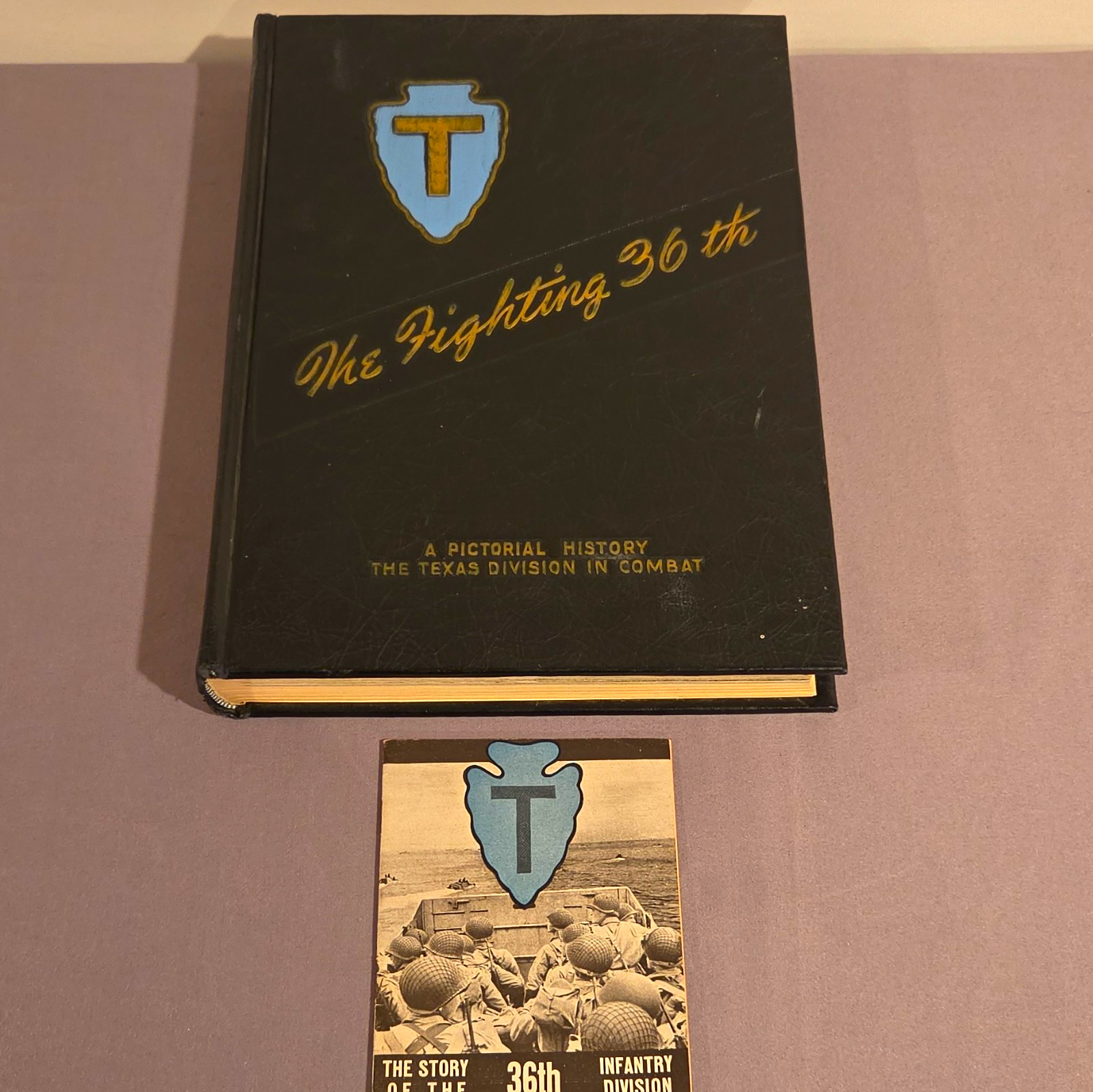 The Fighting 36th Texas Division WWII Pictorial History Hardcover Book, US The Fighting 36th Texas Division WWII Pictorial History Hardcover Book, US