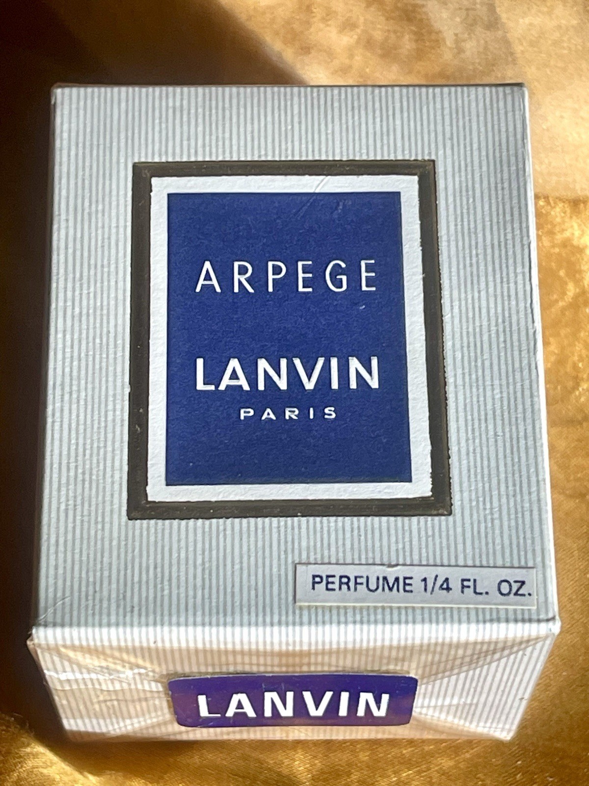 EARLY 60\'S VINTAGE #868 SEALED LANVIN ARPEGE PERFUME EXTRAIT FLACON PARIS FRANCE EARLY 60\'S VINTAGE #868 SEALED LANVIN ARPEGE PERFUME EXTRAIT FLACON PARIS FRANCE