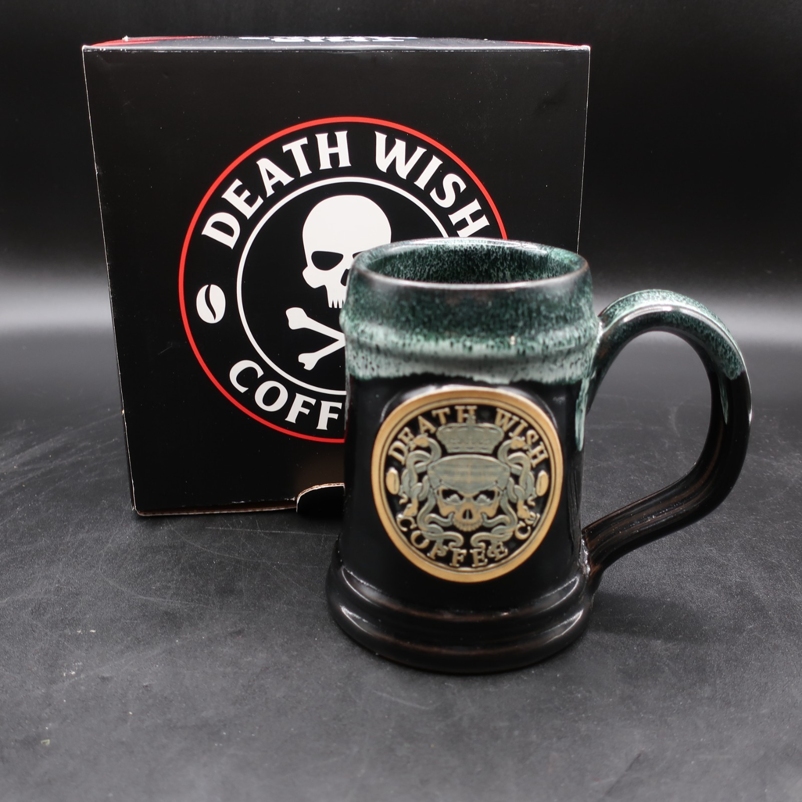 DEATH WISH COFFEE CO. ST. PATRICK'S DAY MEDUSA 2017 MUG CUP 165/5000 Deneen