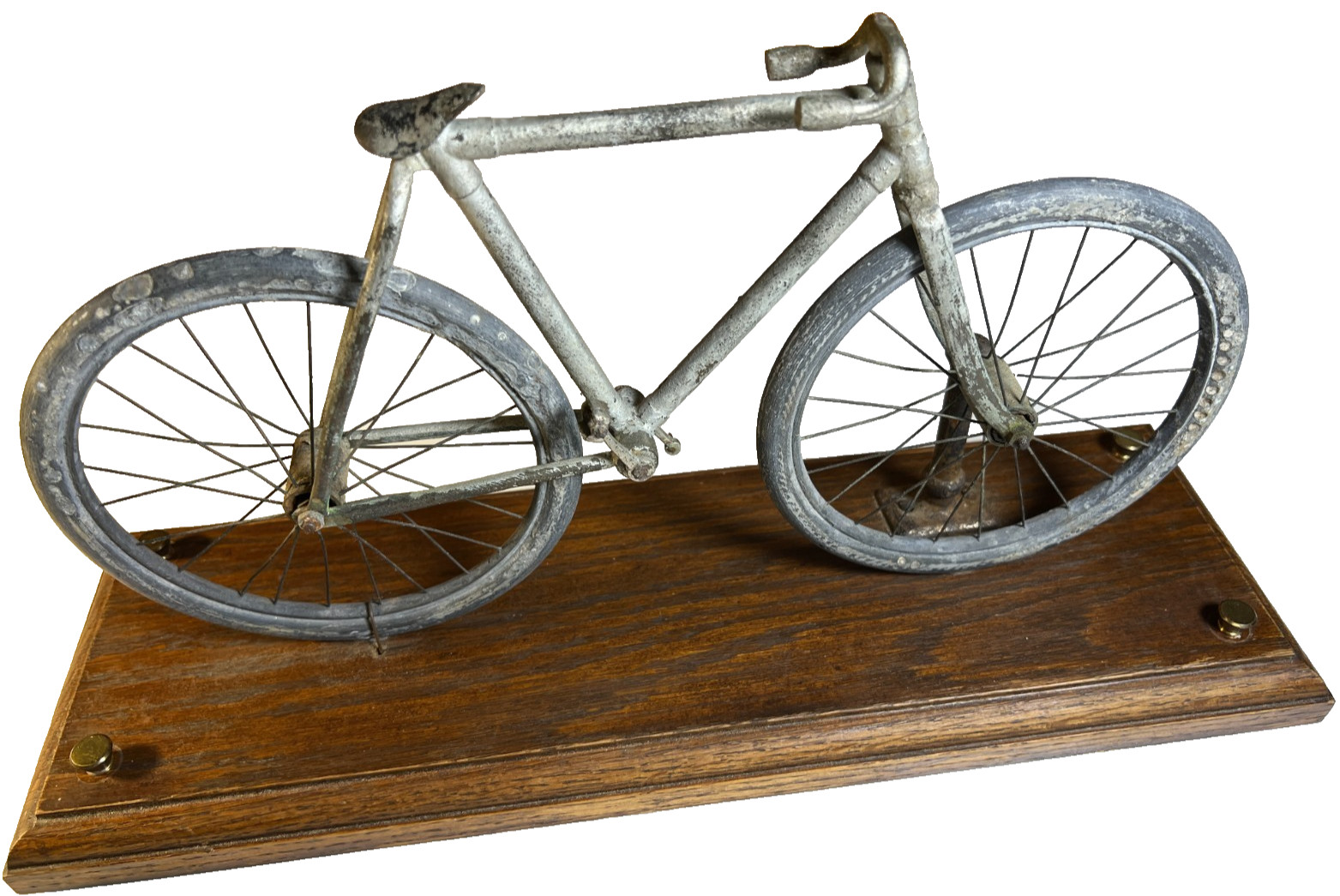 RARE Sun Mfg Bicycle Trade Stimulator Coin Op Gambling Machine c1890 Oak OHIO