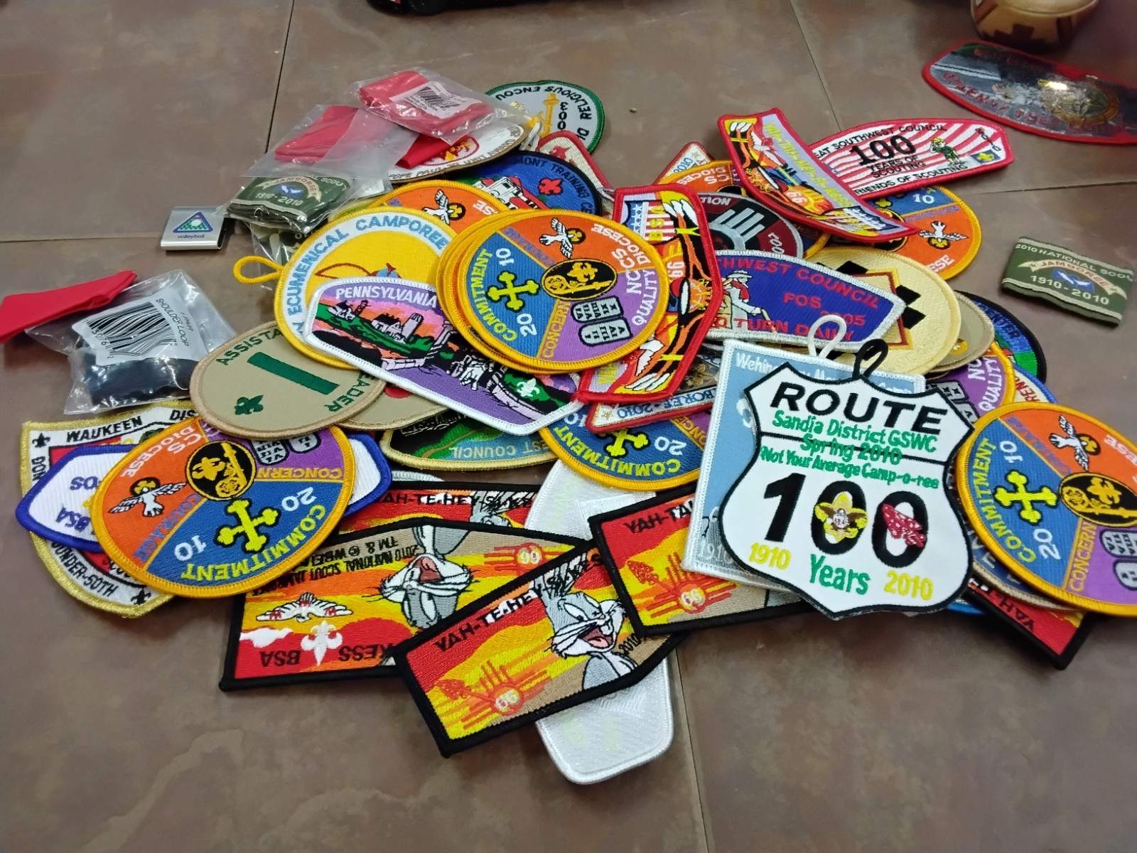 Large Lot of Boy Scout Patches (62) New Mexico Huge Lot Of Patches NICE NEW Large Lot of Boy Scout Patches (62) New Mexico Huge Lot Of Patches NICE NEW