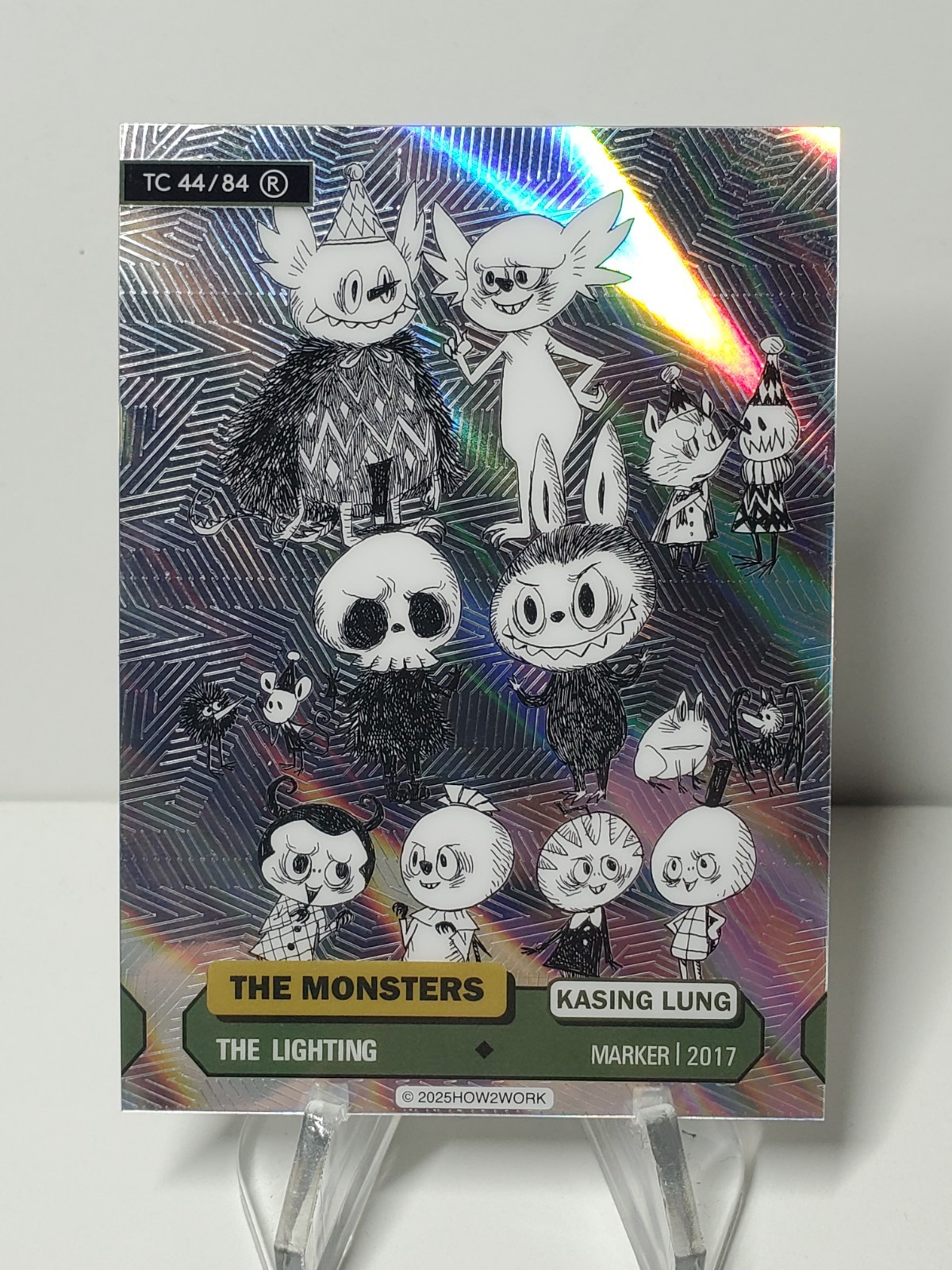 🔥RARE HOLO 2025 How2Work THE MONSTERS \