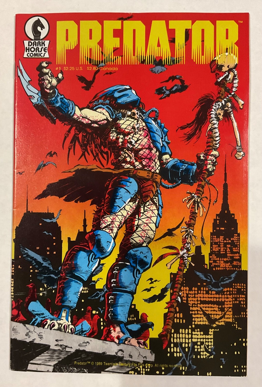 Dark Horse Comics PREDATOR #1 1st print VF+-NM- June 1989