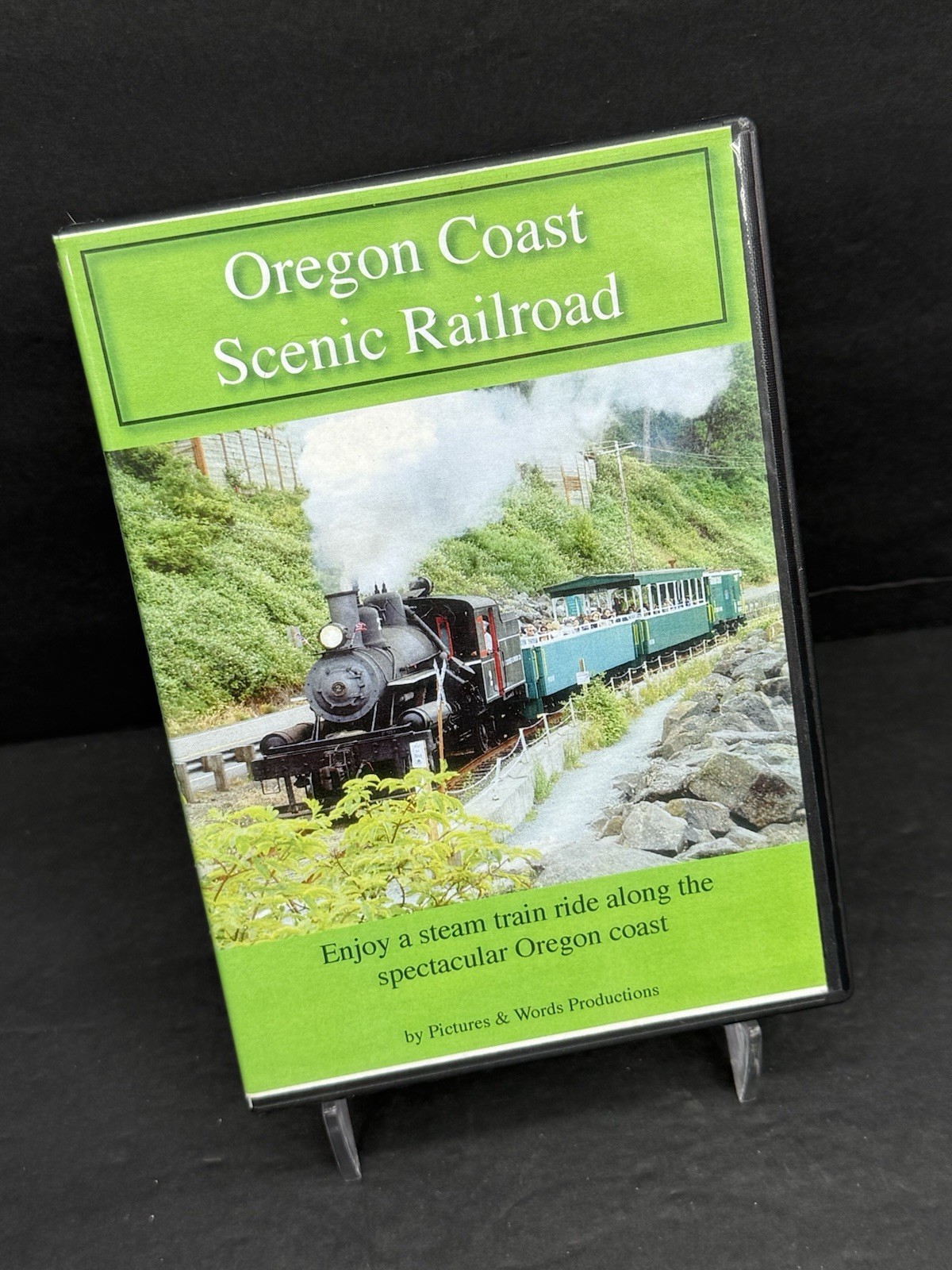 OREGON COAST SCENIC RAILROAD (DVD, 2008) RARE - EUC OREGON COAST SCENIC RAILROAD (DVD, 2008) RARE - EUC