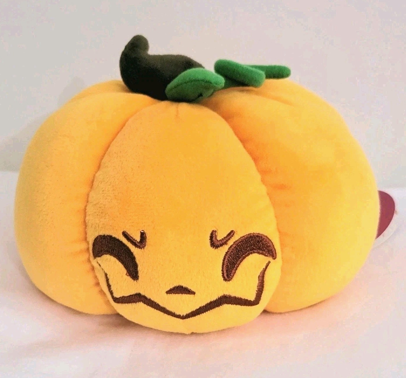 Rare HTF Youtooz Halloween Pumpkin Stickies Plush 6