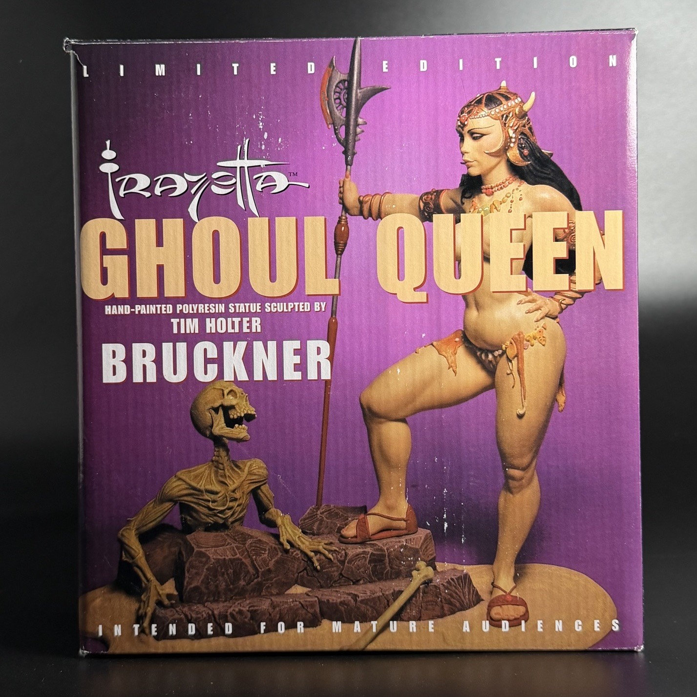 2002 Frazetta Ghoul Queen Hand Painted Polyresin 8 2002 Frazetta Ghoul Queen Hand Painted Polyresin 8