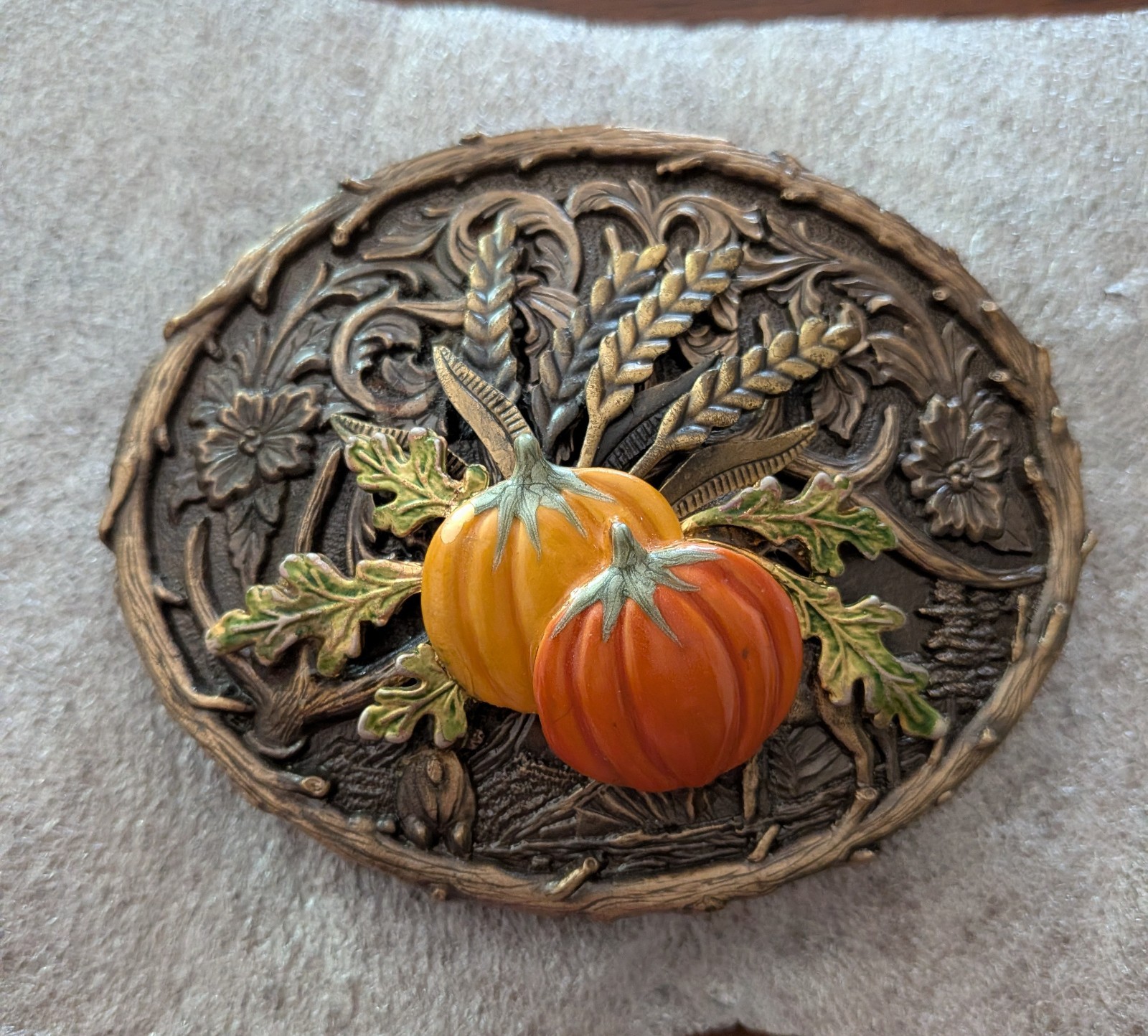 Pumpking Belt Buckle by Montana Silversmiths Pumpking Belt Buckle by Montana Silversmiths