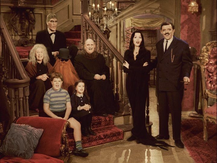 The Addams Family Cast Color 4x6 Picture Celebrity Print