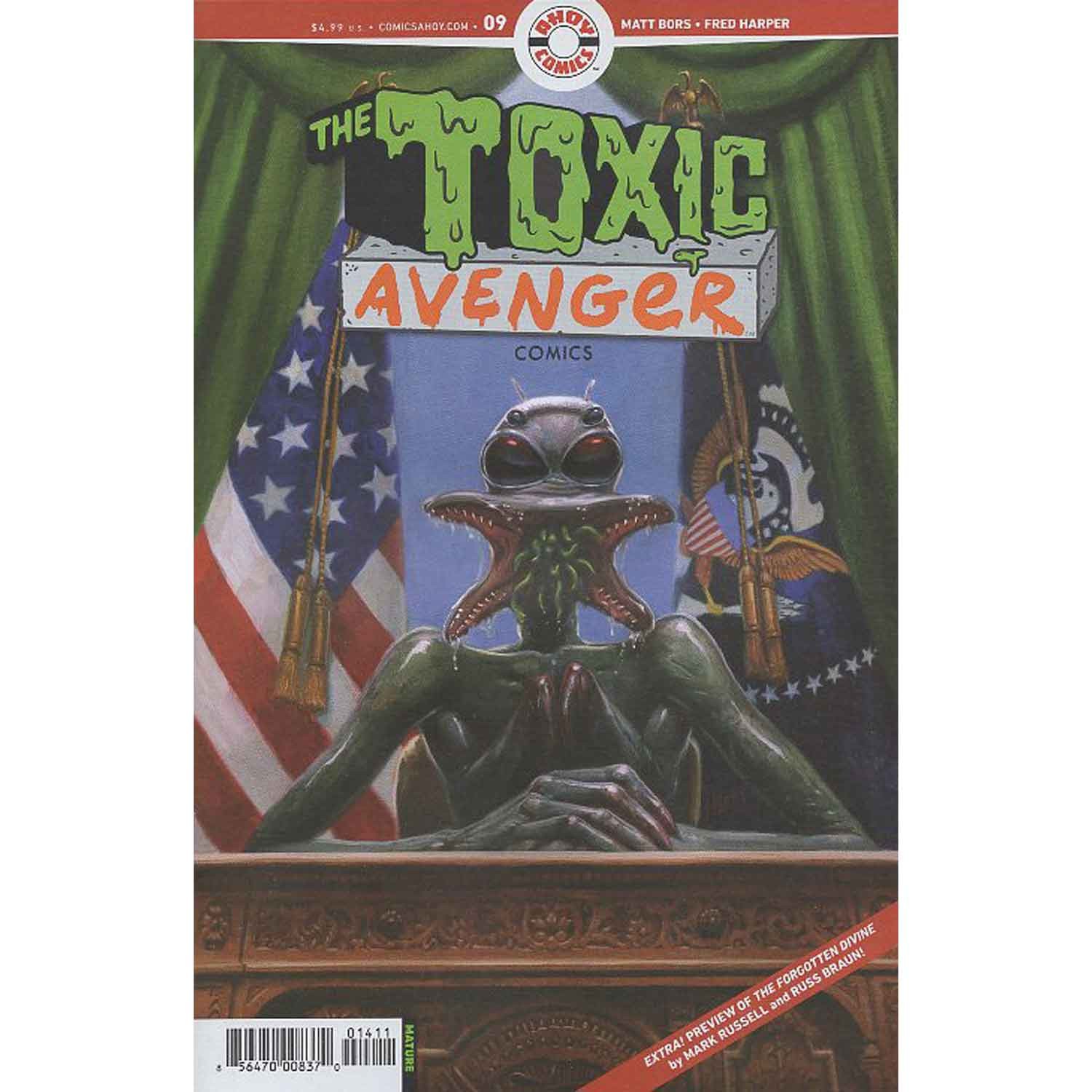 Toxic Avenger Comics #9 Ahoy Comics