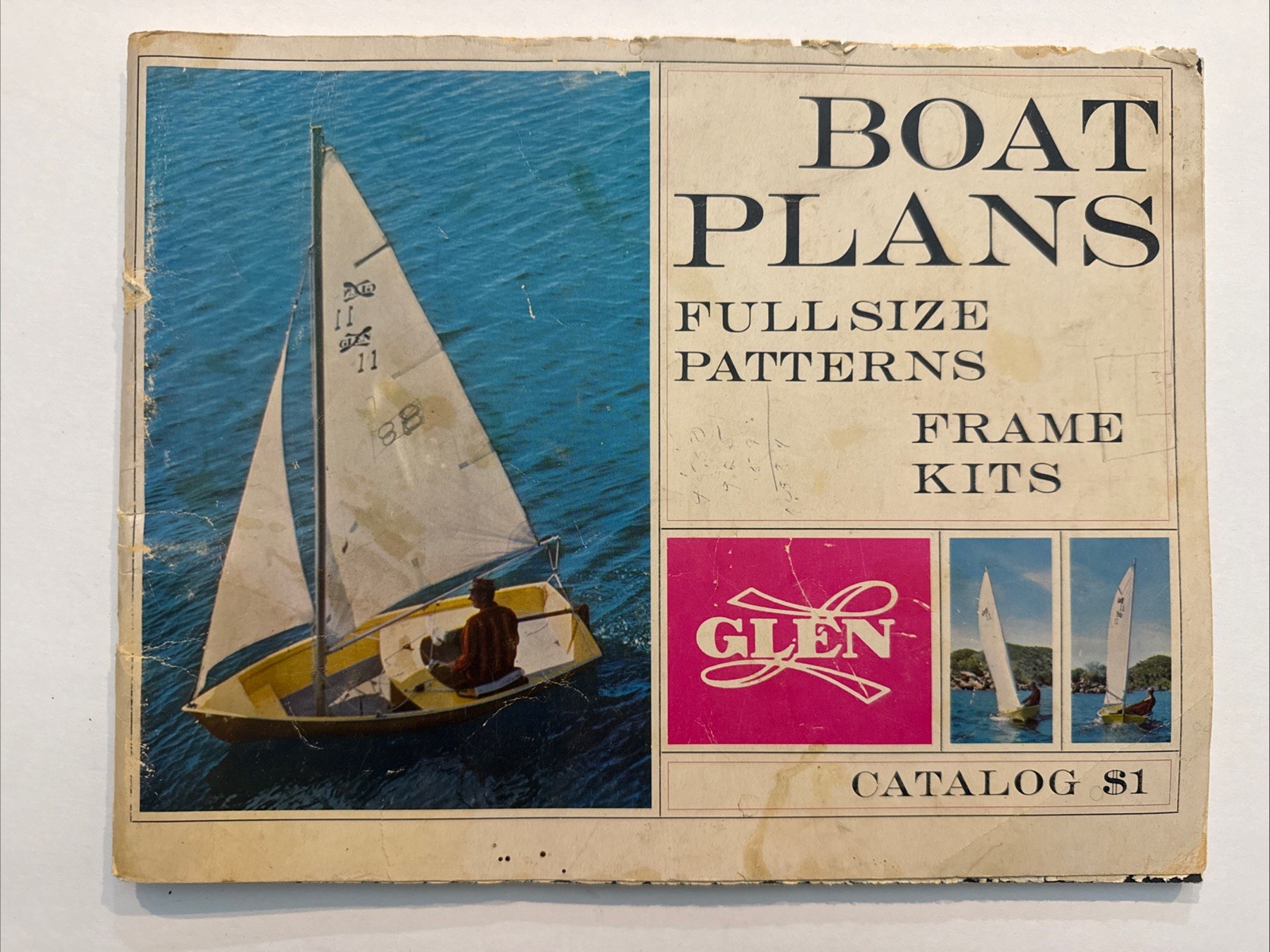 1969 Glen-L Marine Designs Boat Plans Catalog #81 Sailboat Runabout Cruiser 1969 Glen-L Marine Designs Boat Plans Catalog #81 Sailboat Runabout Cruiser