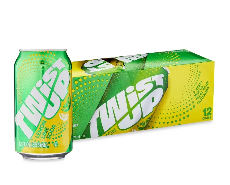 Great Value Twist up Lemon Lime Soda Pop, 12 Fl Oz, 12 Pack Cans,,.. Great Value Twist up Lemon Lime Soda Pop, 12 Fl Oz, 12 Pack Cans,,..