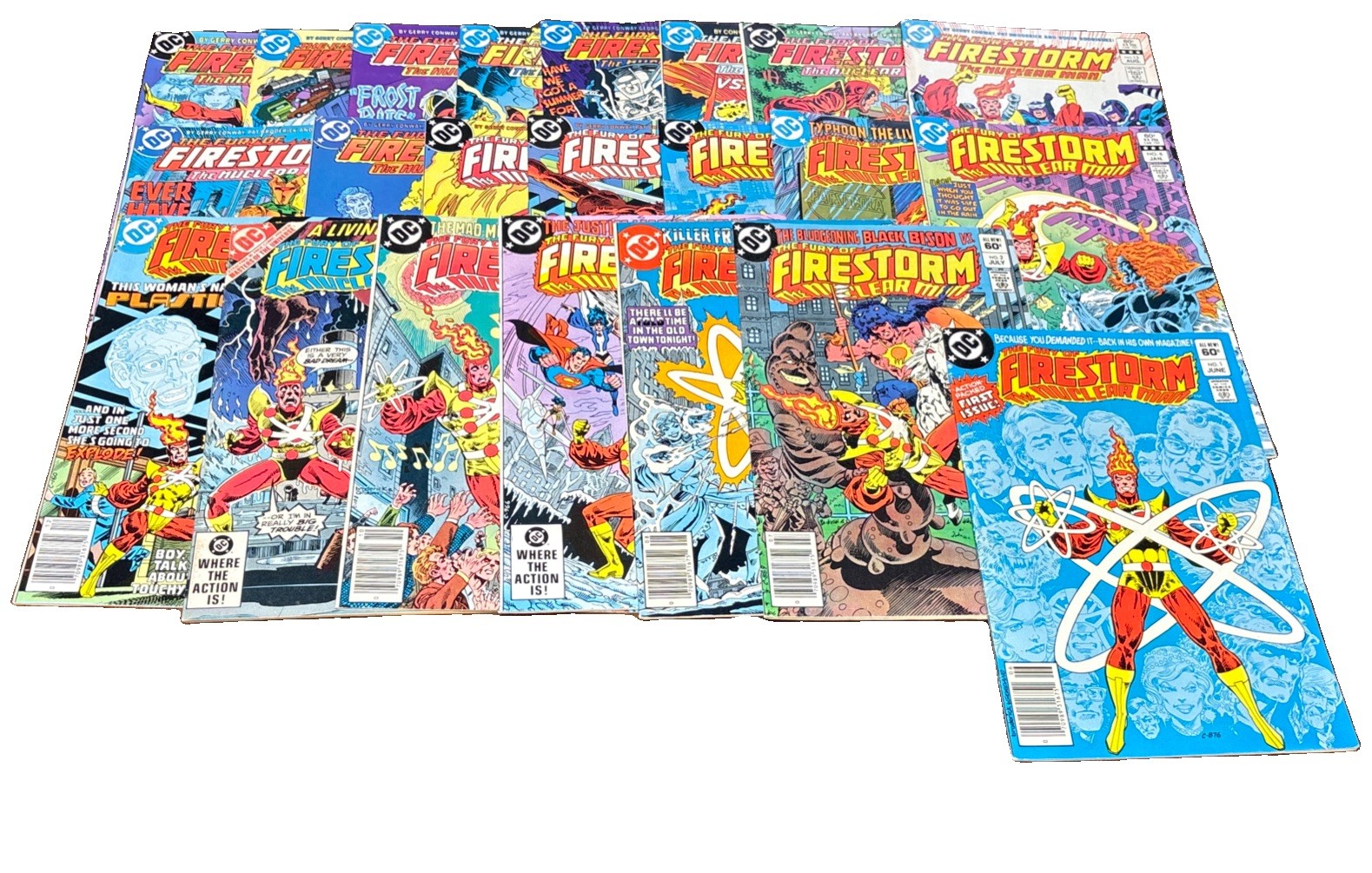 Firestorm #1-22  Vol 2. 1978. DC COMICS (LOT OF 22) Killer Frost Black Bison