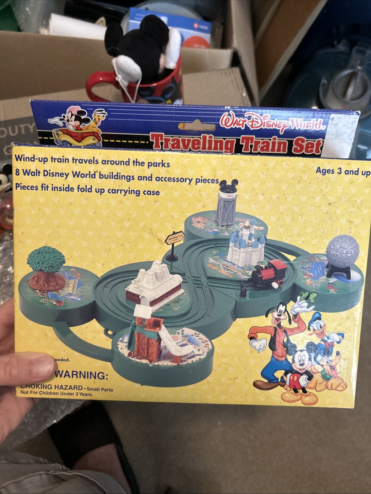 Walt Disney World Traveling Train Set 1980’s BRAND NEE