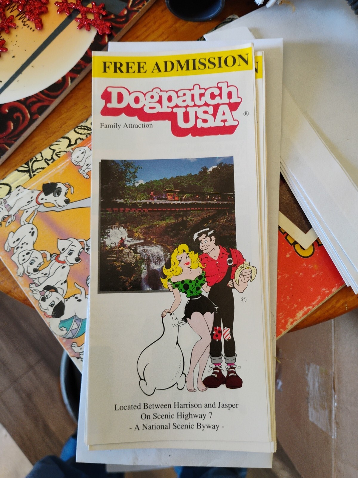 1991 Dogpatch USA Brochure, NOS