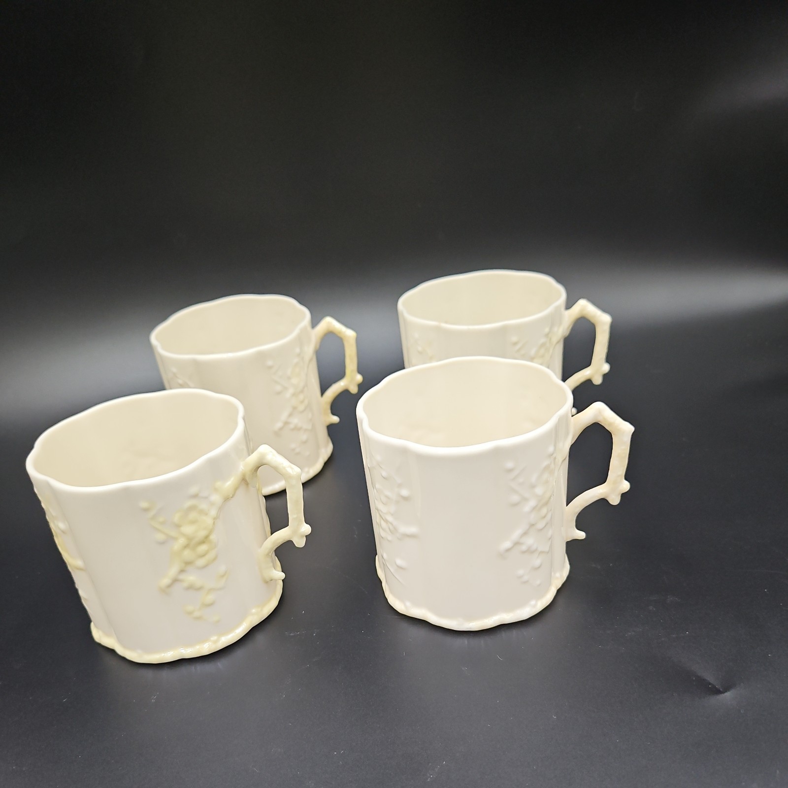 Belleek Ireland set of 4 3\ Belleek Ireland set of 4 3\