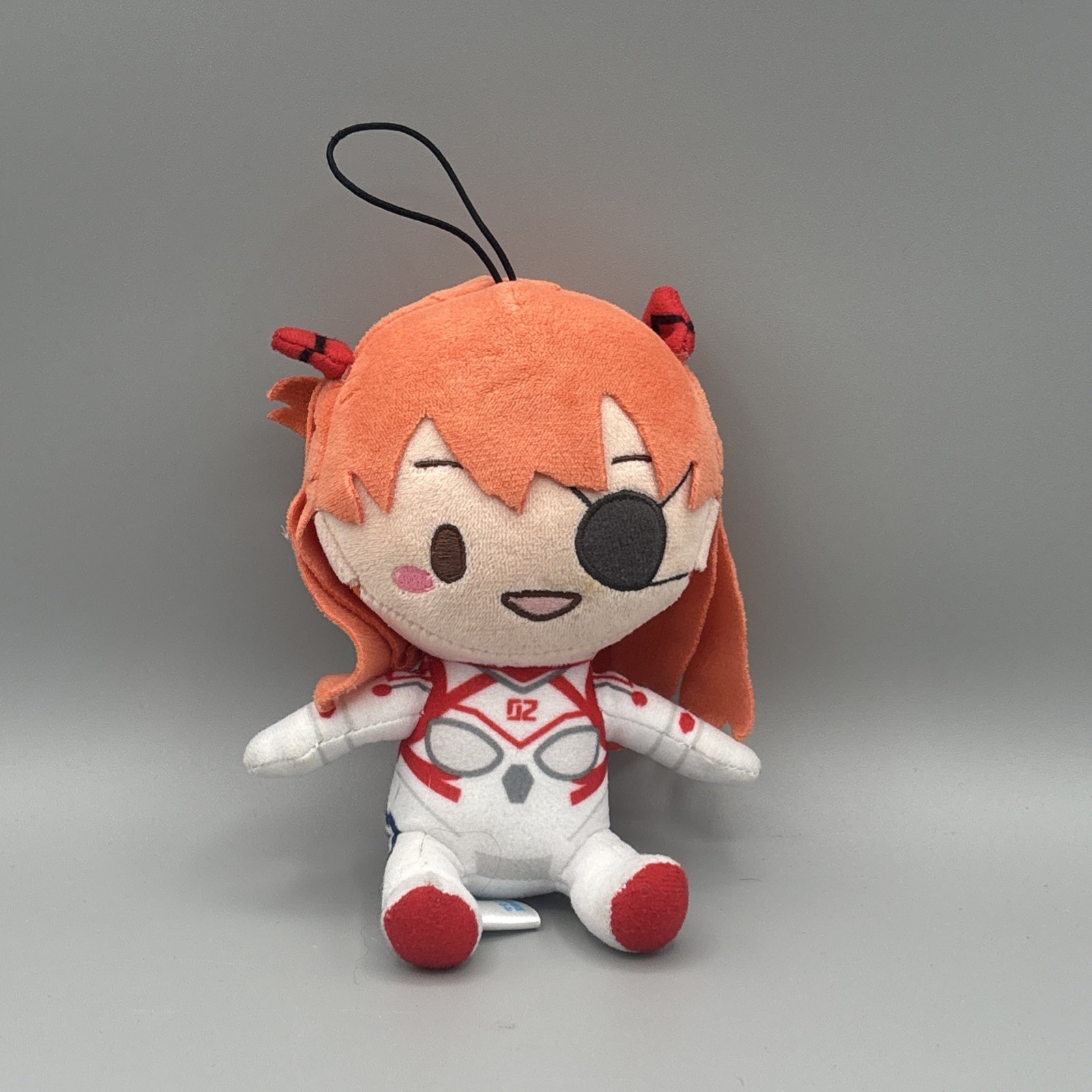 Sega Shin Evangelion Movie More Plus Sitting Plush Toy Asuka