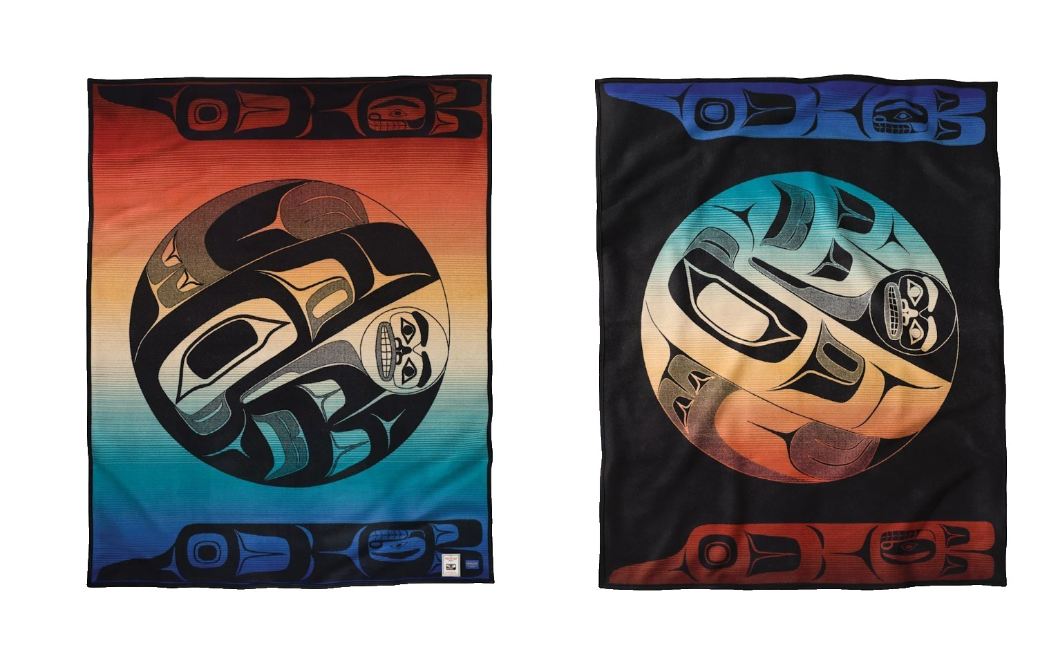 Pendleton TINGLIT Raven & Box of Knowledge Northwest Coast Wool Blanket NEW