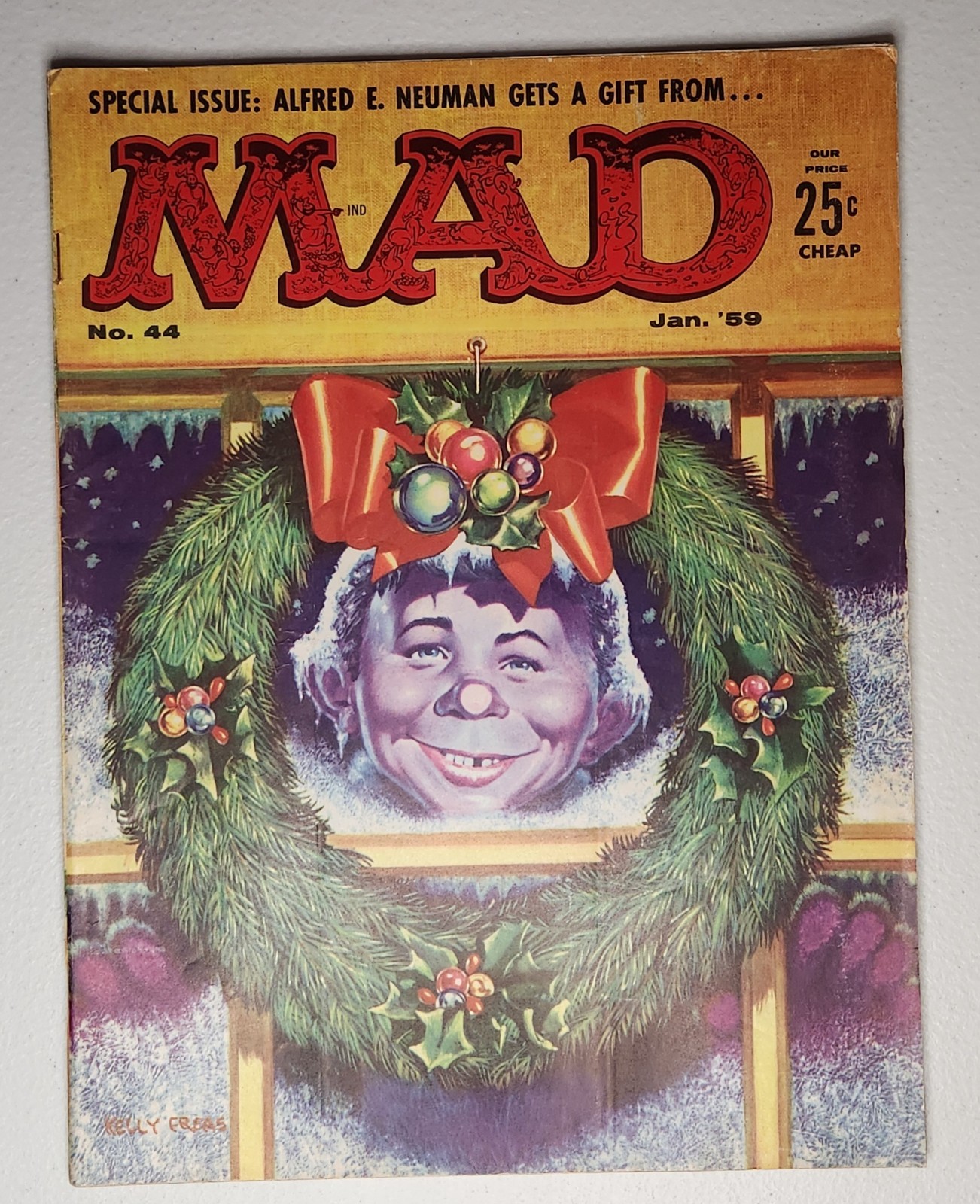 Vintage 1959 MAD Magazine Issue 44 Special Christmas Issue Vintage 1959 MAD Magazine Issue 44 Special Christmas Issue