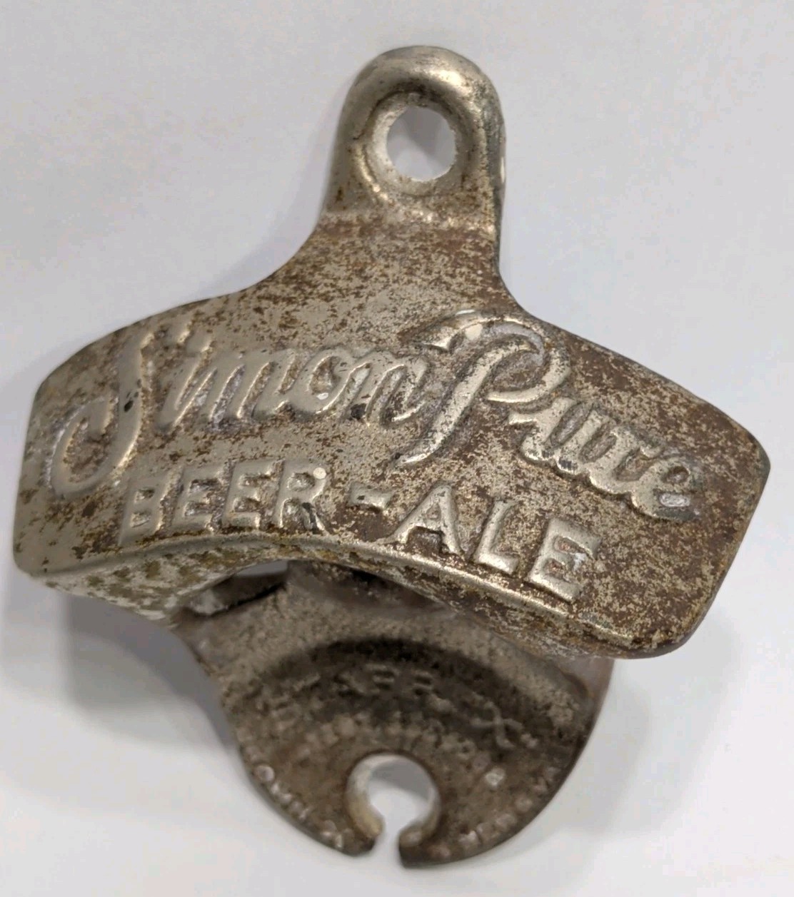 ✨VINTAGE✨ Simon Pure Beer-Ale Star-X Metal Wall Bottle Opener
