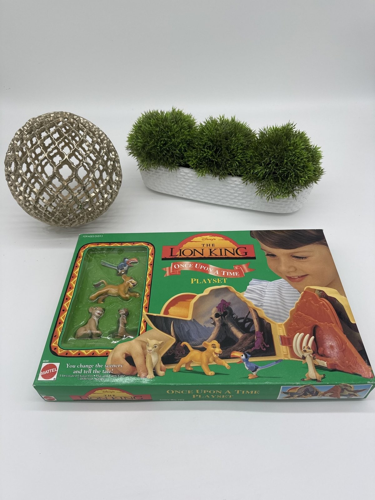 Disney Lion King Play Set Boxed Vintage Collectible Pride Rock Characters