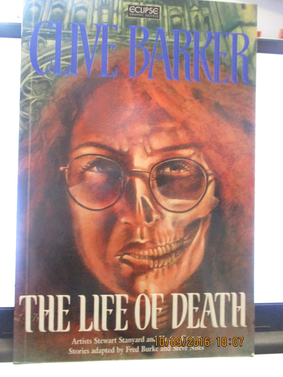 Clive Barker\'s The Life of Death **NM/Mint Condition**Eclipse Graphic Novels Clive Barker\'s The Life of Death **NM/Mint Condition**Eclipse Graphic Novels