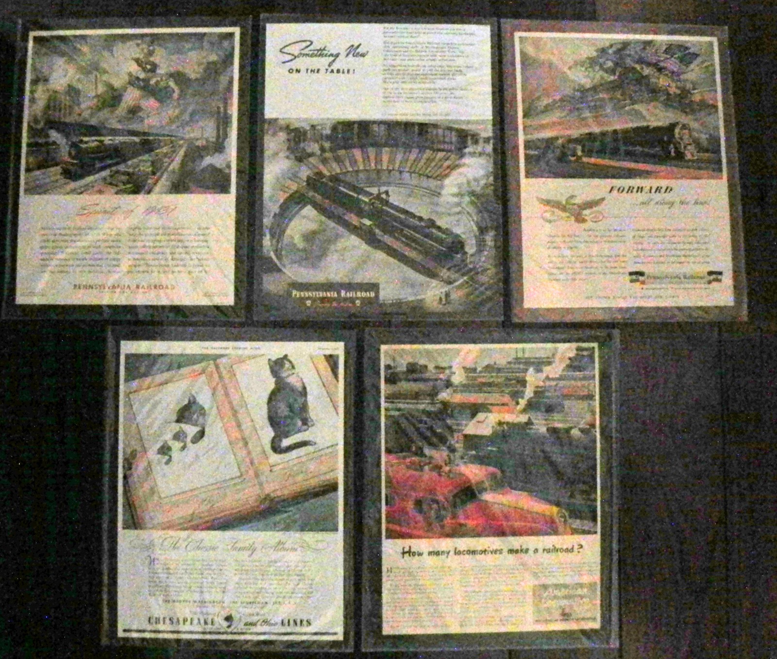 Vintage 1940s Magazine Ad Wall Art, 5 ITEM BOX LOT, 11x14, Card Backing, NewCond Vintage 1940s Magazine Ad Wall Art, 5 ITEM BOX LOT, 11x14, Card Backing, NewCond