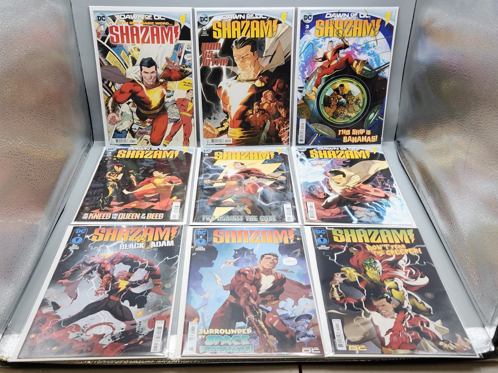 SHAZAM #1,2,3,4,5,6,7,8,9 Full Run Of 9 Mark Waid & Dan Mora DC Comics 2023 SHAZAM #1,2,3,4,5,6,7,8,9 Full Run Of 9 Mark Waid & Dan Mora DC Comics 2023